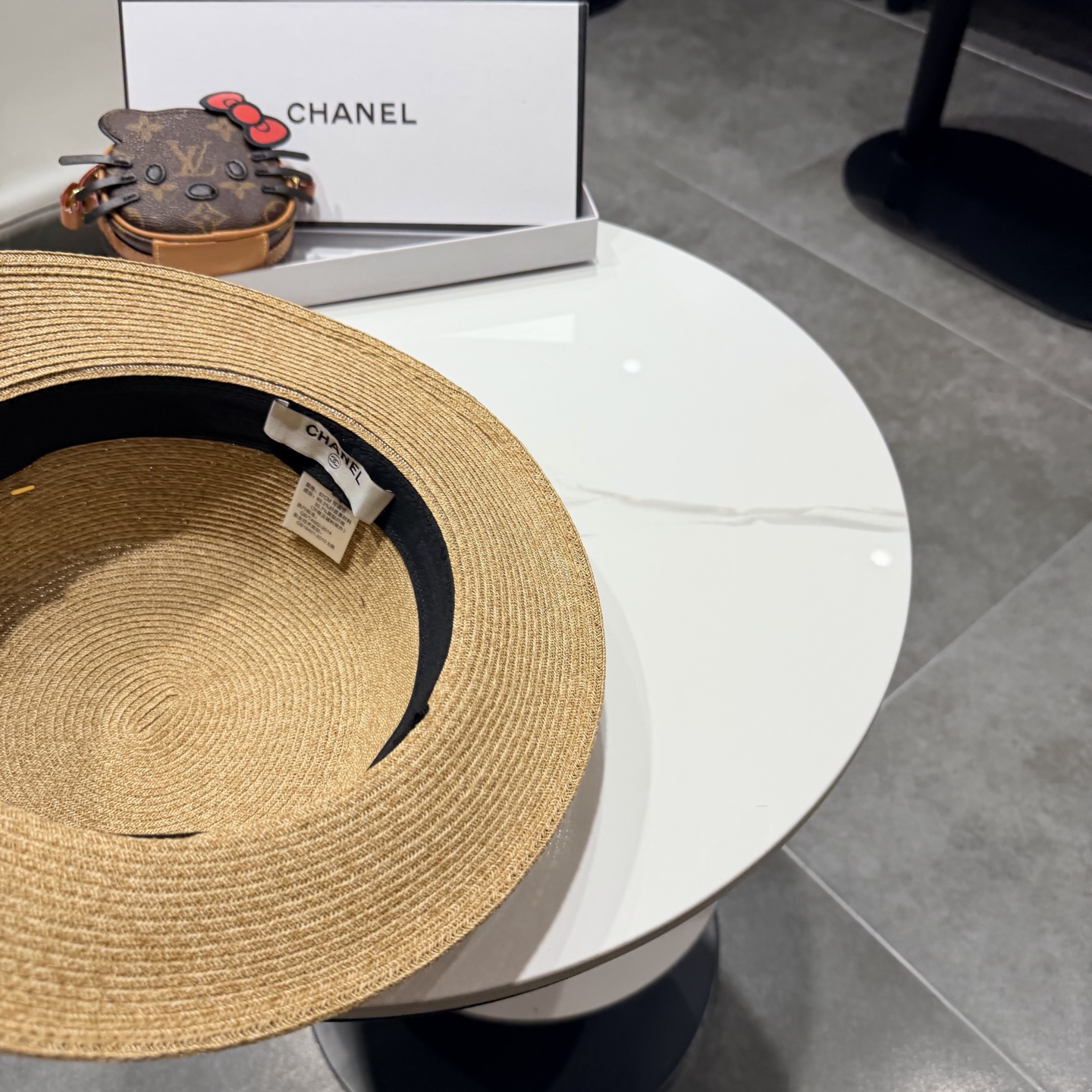 Chanel香奈儿新款草帽，日本草制作，跑量王，头围57cm