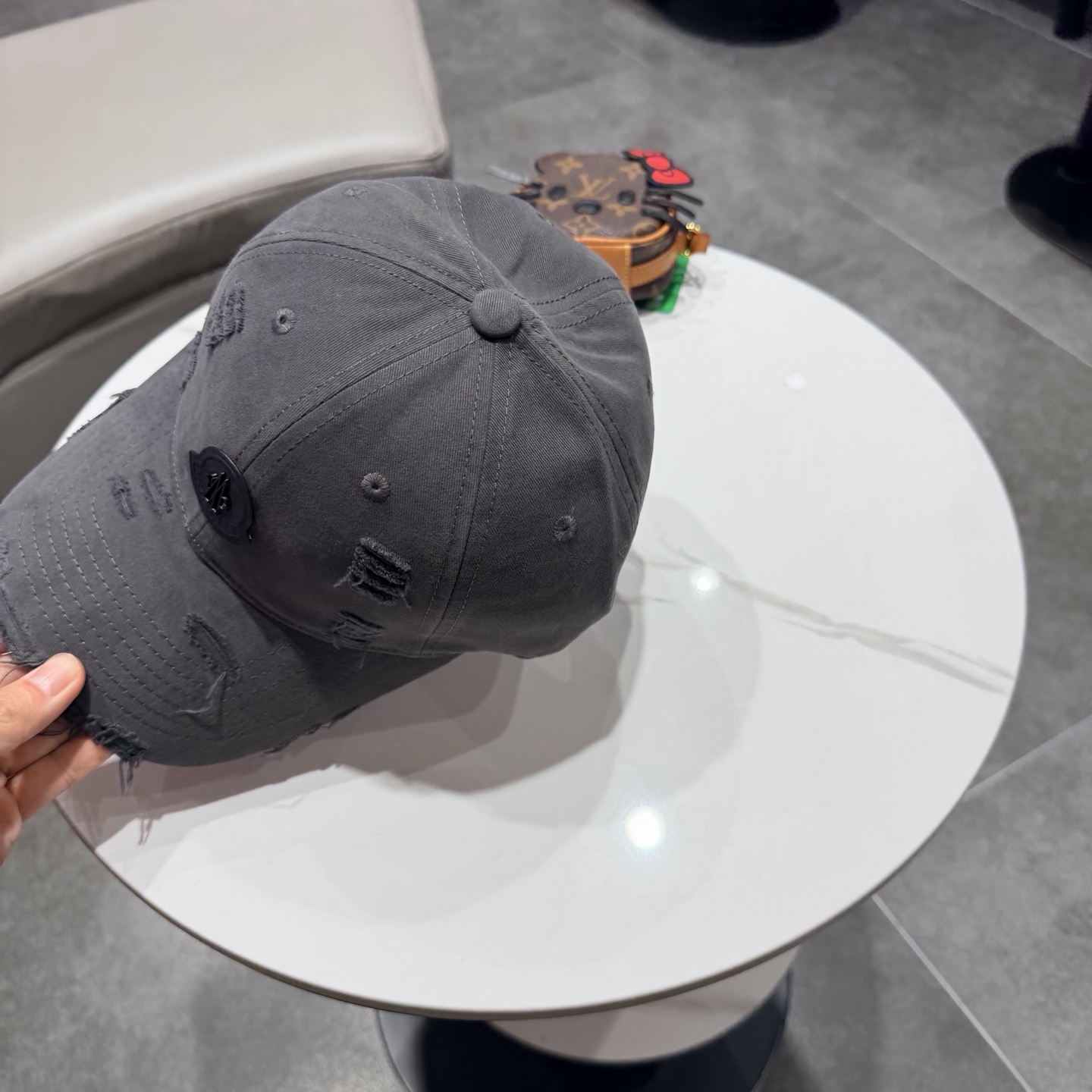 蒙口棒球帽 😍新款棒球帽，重工打造♥️高端大气，百搭款🤗男女通用！