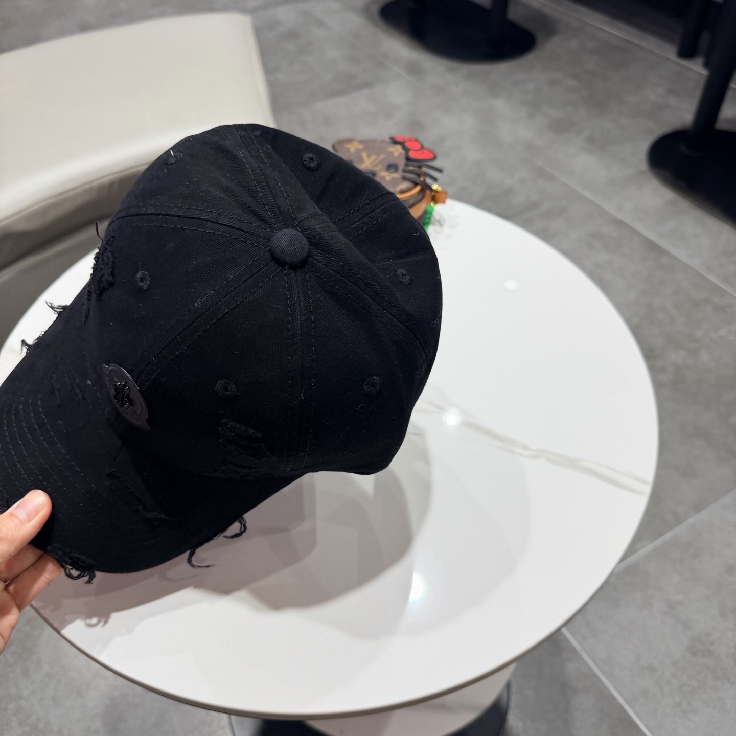 蒙口棒球帽 😍新款棒球帽，重工打造♥️高端大气，百搭款🤗男女通用！