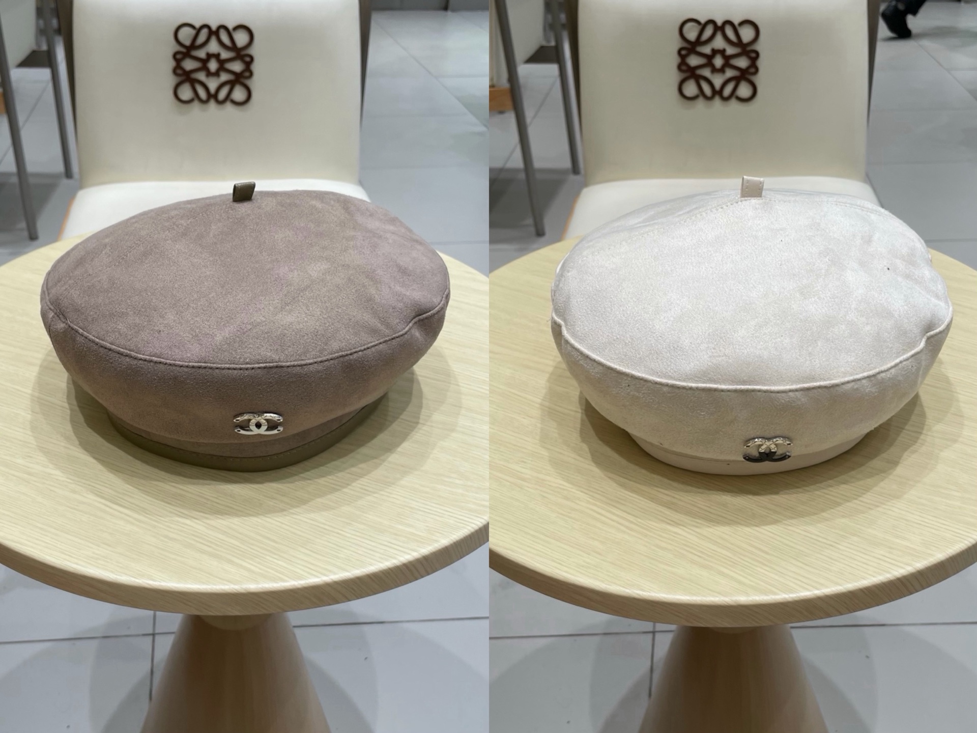 CHANEL香奈儿新款贝雷秋款帽🔸 节假日旅游带它出去美美哒❕ 中古款哟.这种帽子不容易撞款 😬 现货