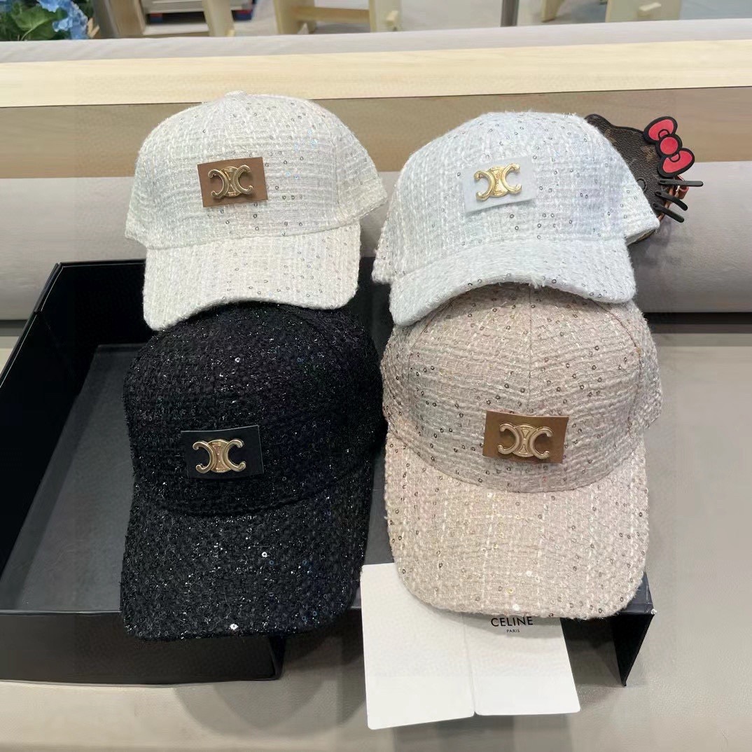 CELINE 塞琳 新款 🆕 棒球帽 🧢 原单棒球帽 🧢原版1.1复刻 （对比 🆚 市场通货 logo比