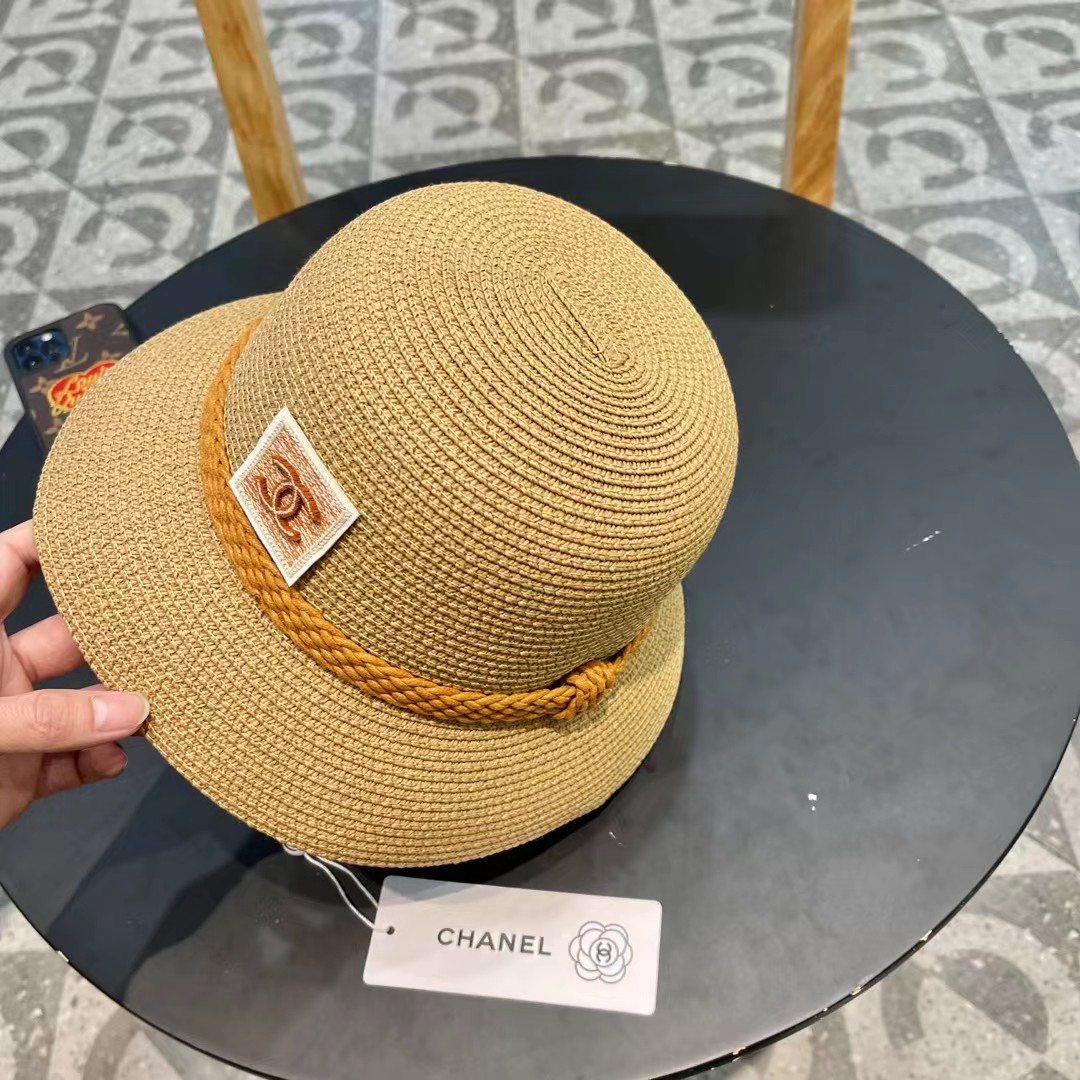 Chanel香奈儿新款草帽，跑量王，头围57cm