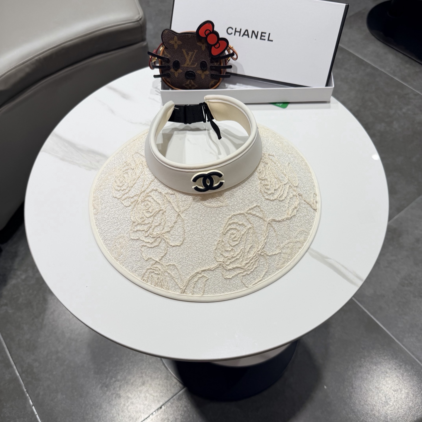 Chanel香奈儿空顶遮阳帽 头围57