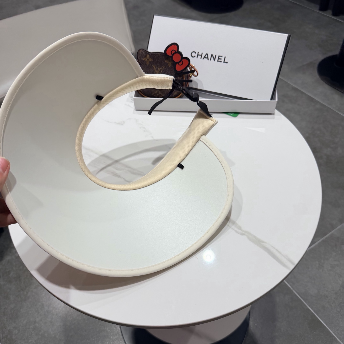 Chanel香奈儿空顶遮阳帽 头围57