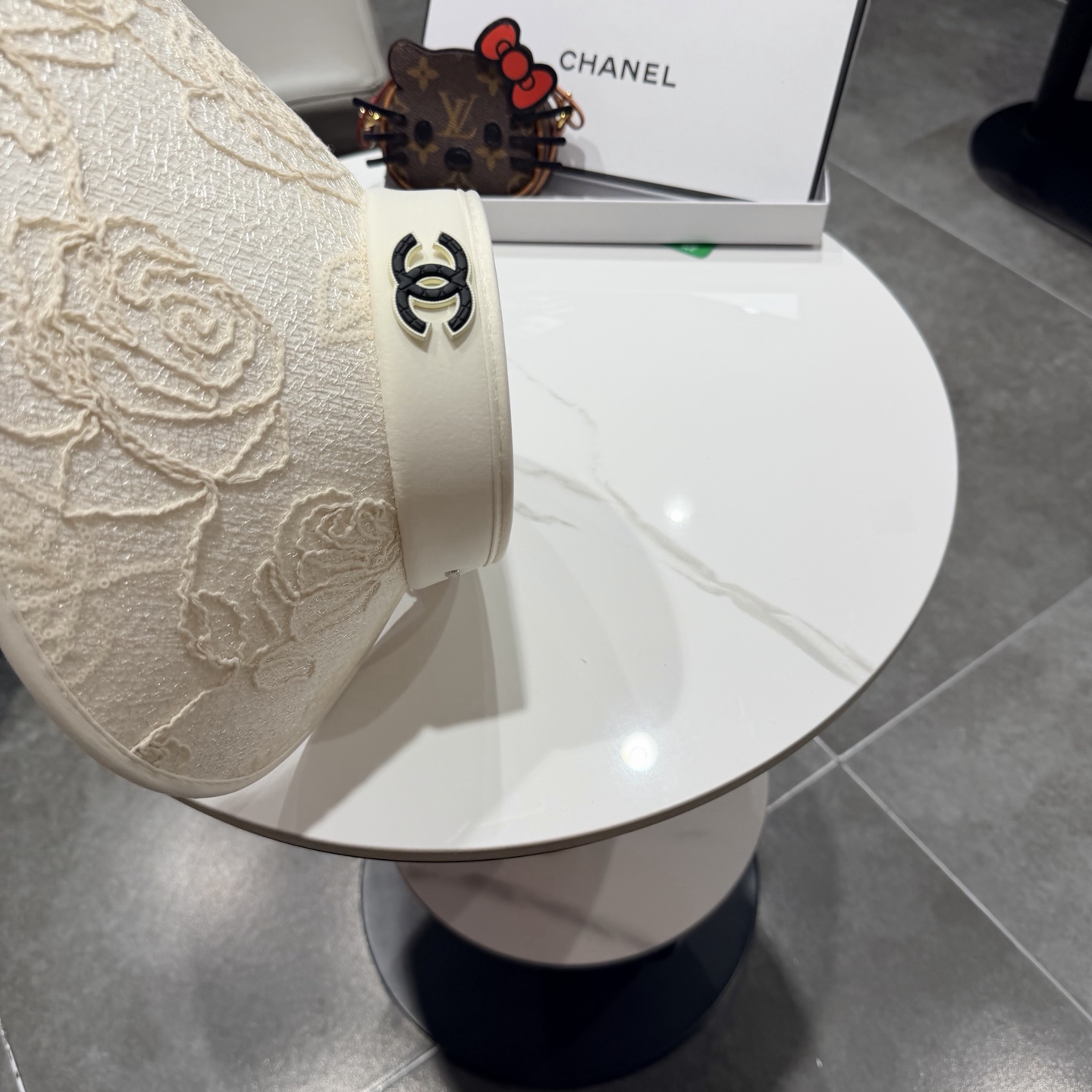 Chanel香奈儿空顶遮阳帽 头围57