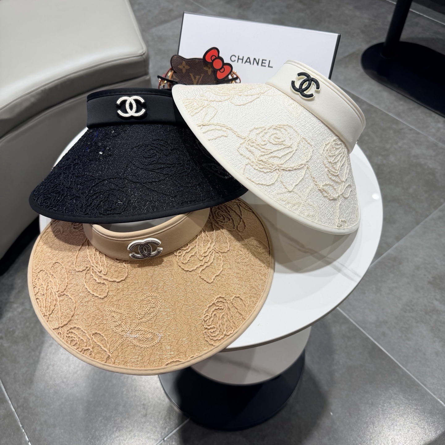 Chanel香奈儿空顶遮阳帽 头围57