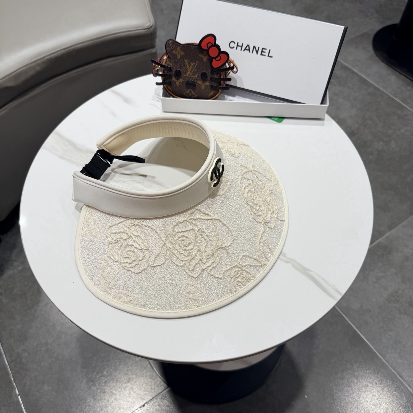 Chanel香奈儿空顶遮阳帽 头围57