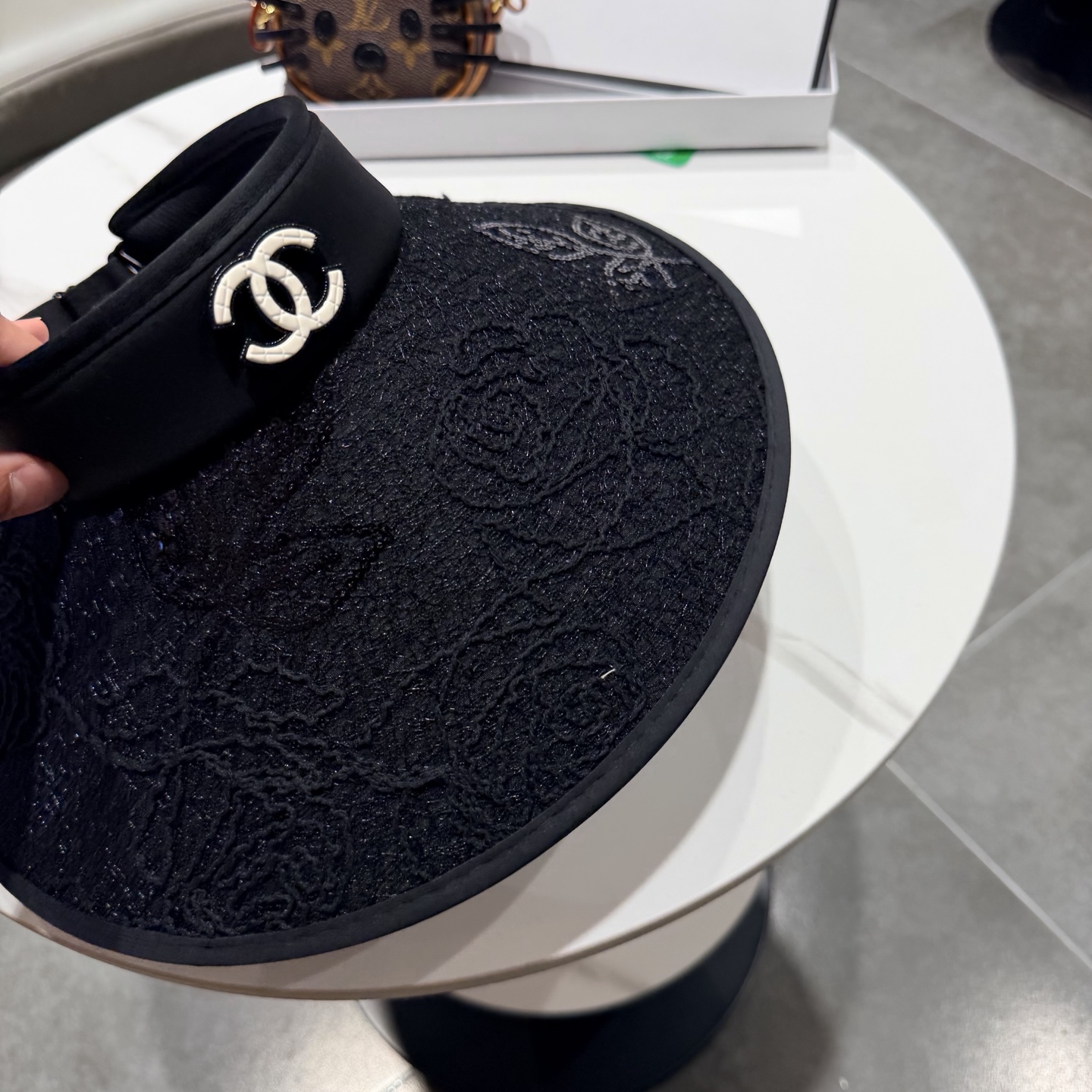 Chanel香奈儿空顶遮阳帽 头围57