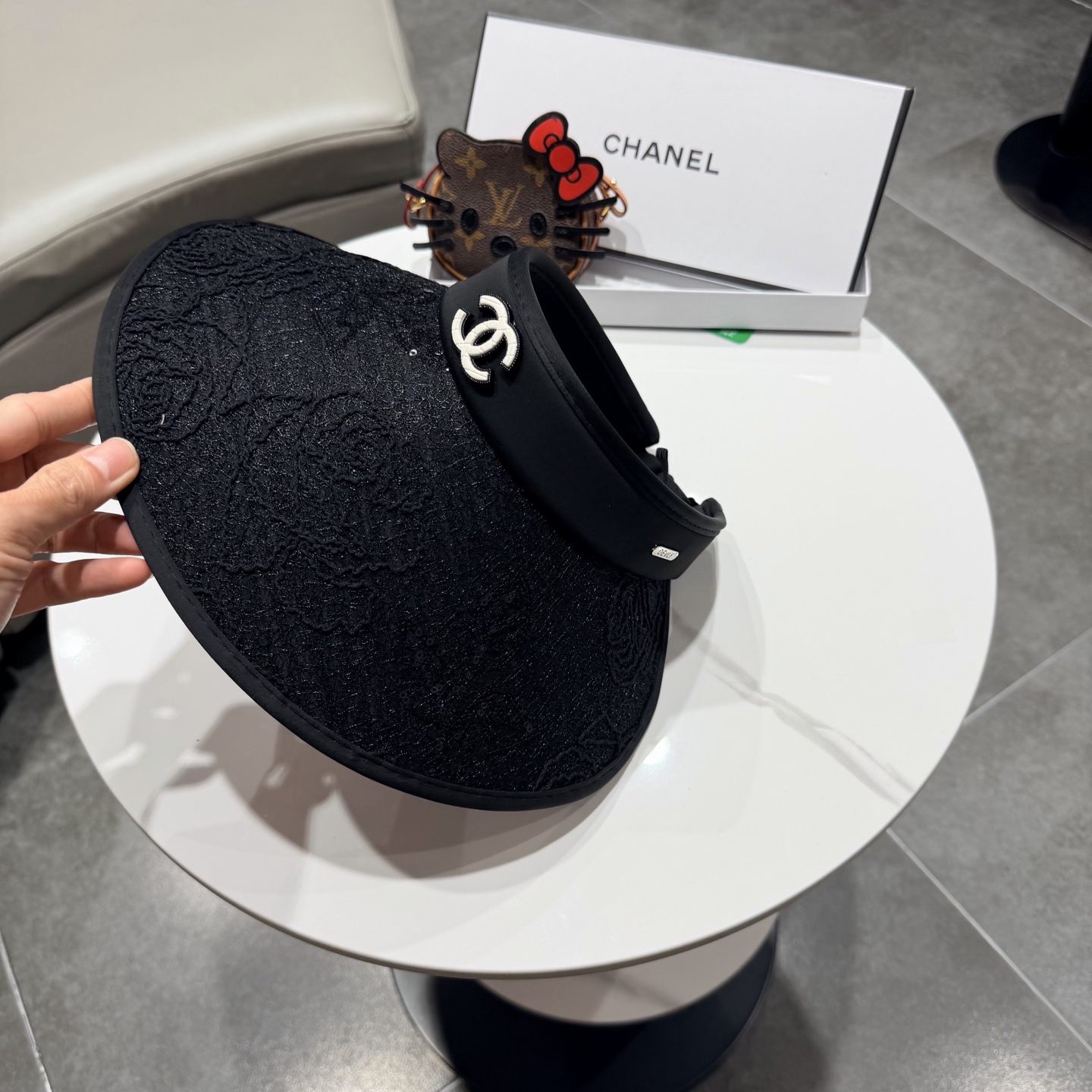 Chanel香奈儿空顶遮阳帽 头围57