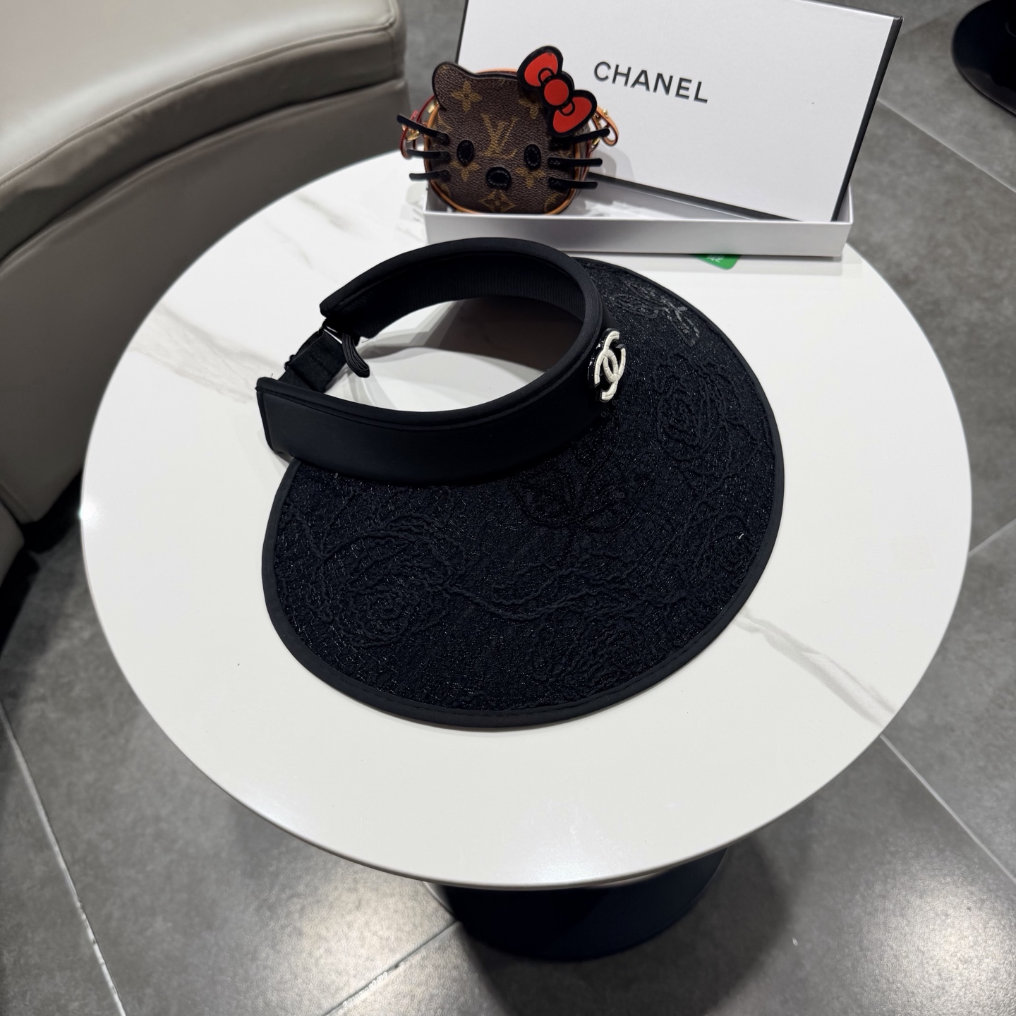 Chanel香奈儿空顶遮阳帽 头围57