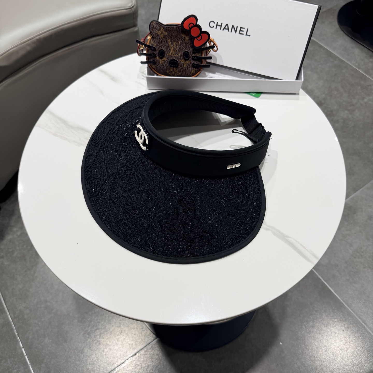 Chanel香奈儿空顶遮阳帽 头围57