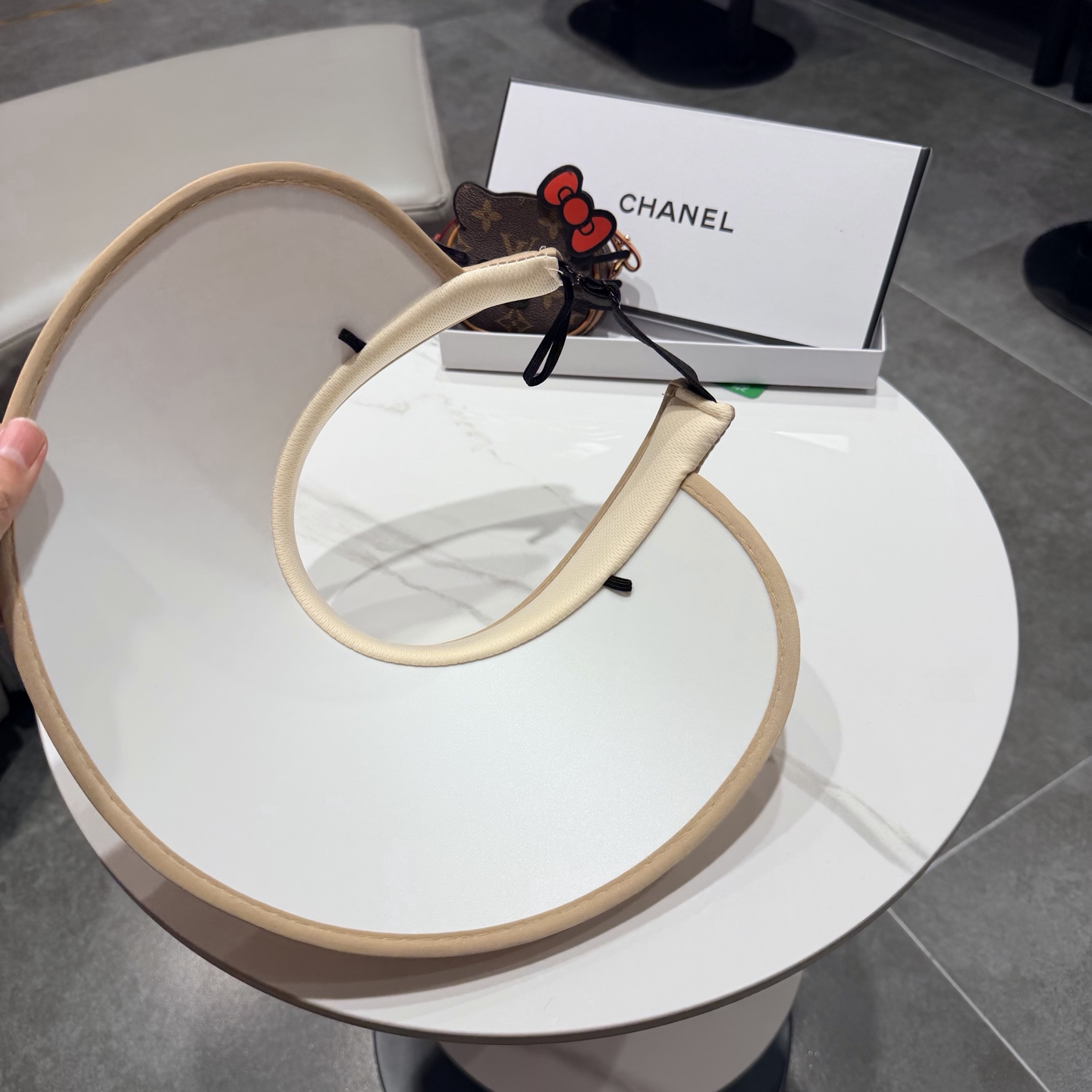 Chanel香奈儿空顶遮阳帽 头围57