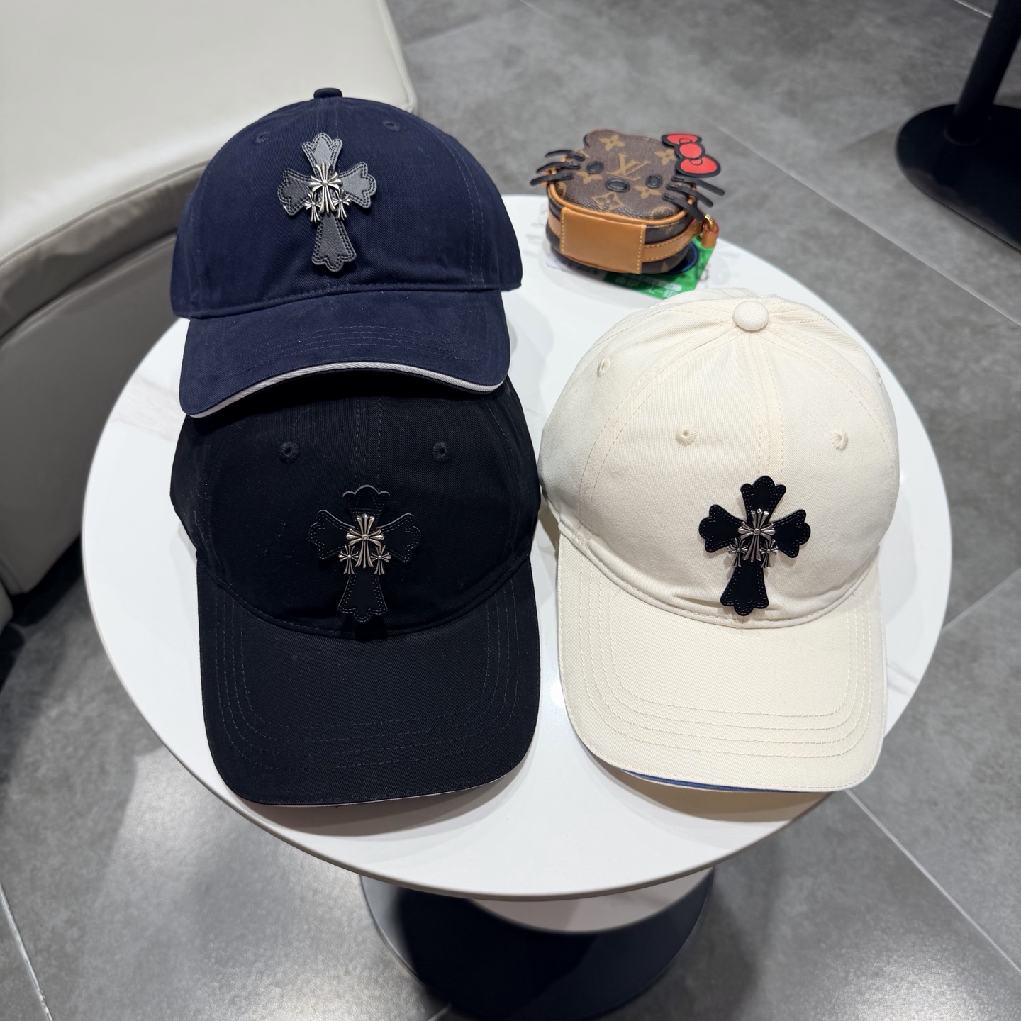 Chrome hearts 克罗心 新款十字架 高品质棒球帽，高端定制版！网红时尚博主同款！墙裂推荐！质