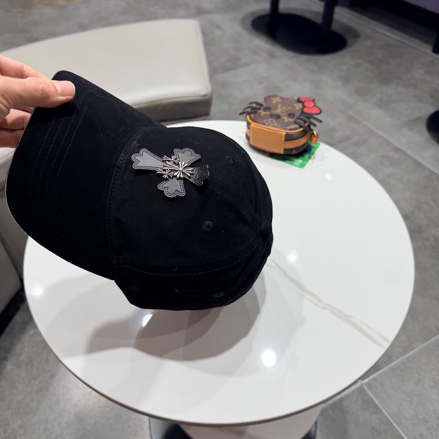 Chrome hearts 克罗心 新款十字架 高品质棒球帽，高端定制版！网红时尚博主同款！墙裂推荐！质