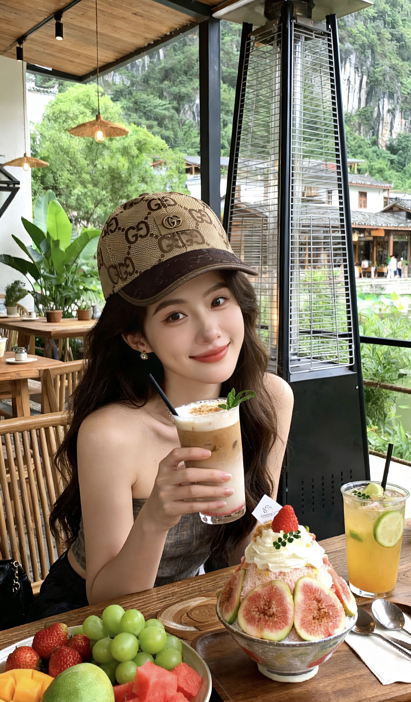 Gucci(古奇)经典原单棒球帽😍😍金丝logo。专柜1:1开模订制，最高版本，原版帆布料+头层牛皮，纯