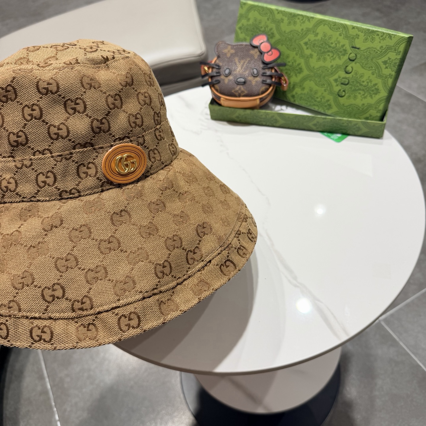 爆款🎩【GUCCI 古奇】高端板本原单复刻牛仔渔夫帽，做工精细透气舒适❤️日韩时尚潮流❤️❤️❤️棒球帽