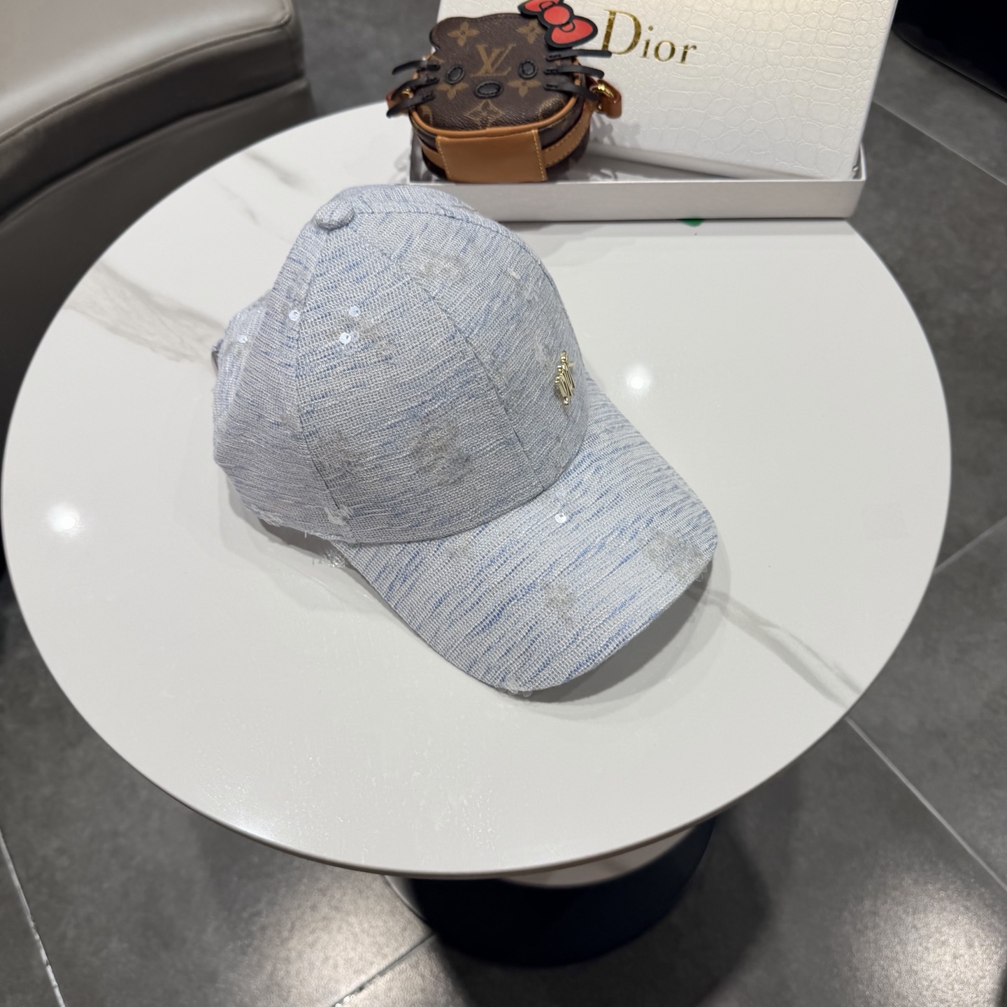 Dior 迪奥 新款原单棒球帽， 精致純也格调很有感觉，很酷很时尚，专柜断货热门，质量超赞