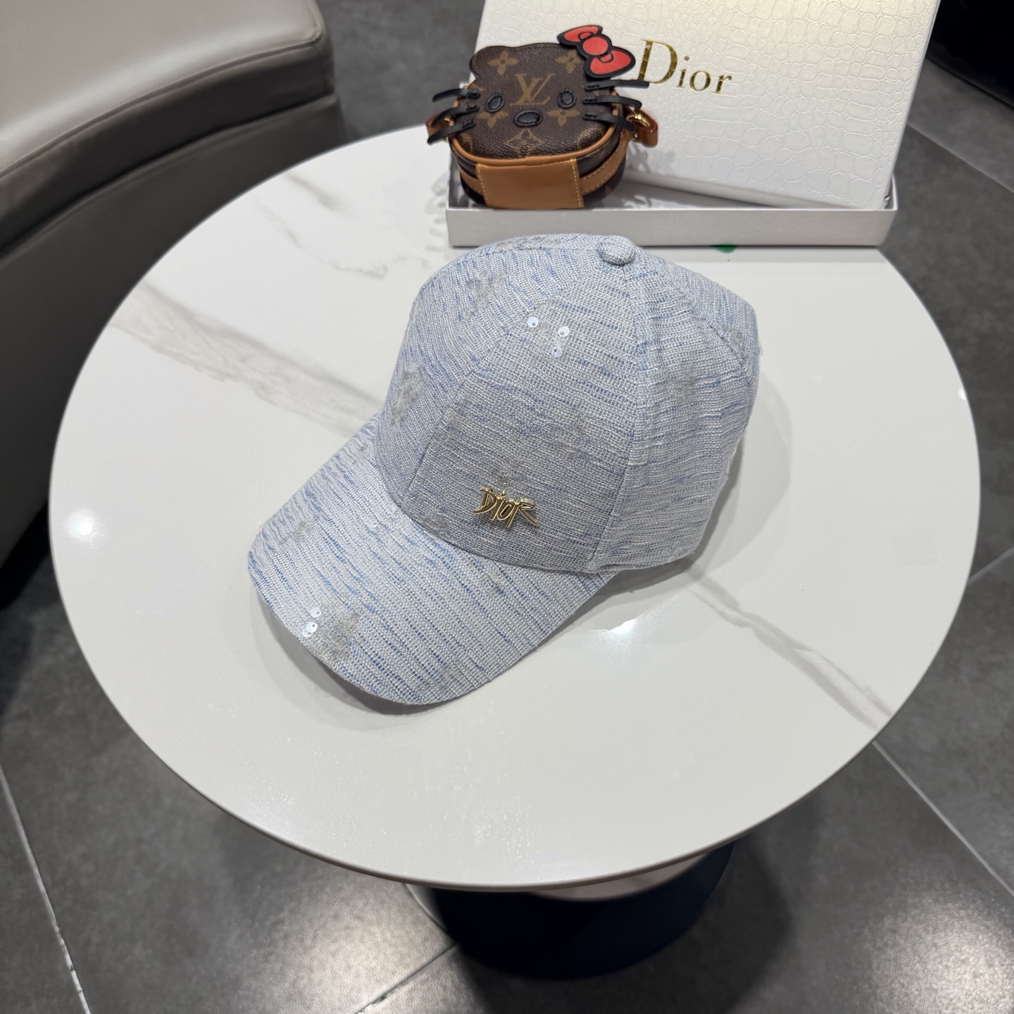 Dior 迪奥 新款原单棒球帽， 精致純也格调很有感觉，很酷很时尚，专柜断货热门，质量超赞