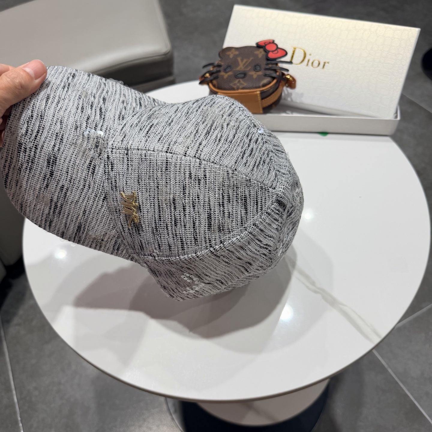 Dior 迪奥 新款原单棒球帽， 精致純也格调很有感觉，很酷很时尚，专柜断货热门，质量超赞