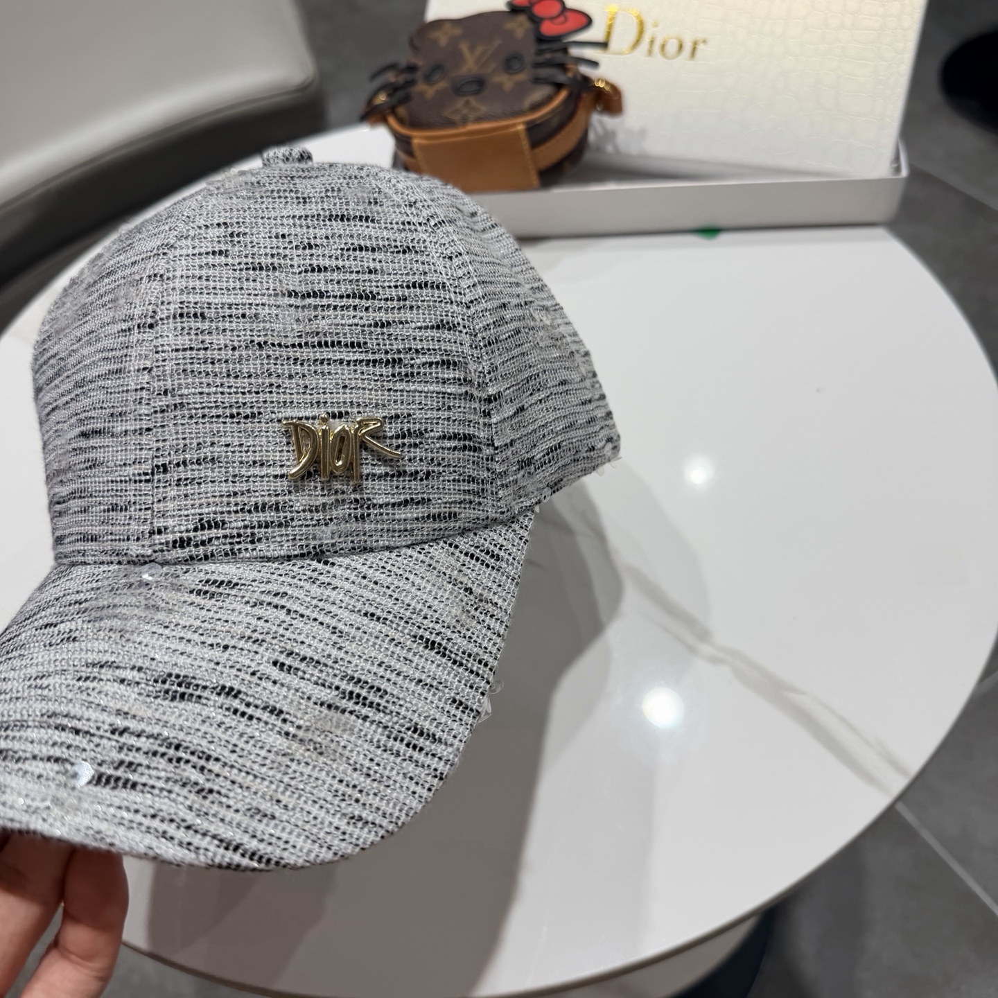 Dior 迪奥 新款原单棒球帽， 精致純也格调很有感觉，很酷很时尚，专柜断货热门，质量超赞