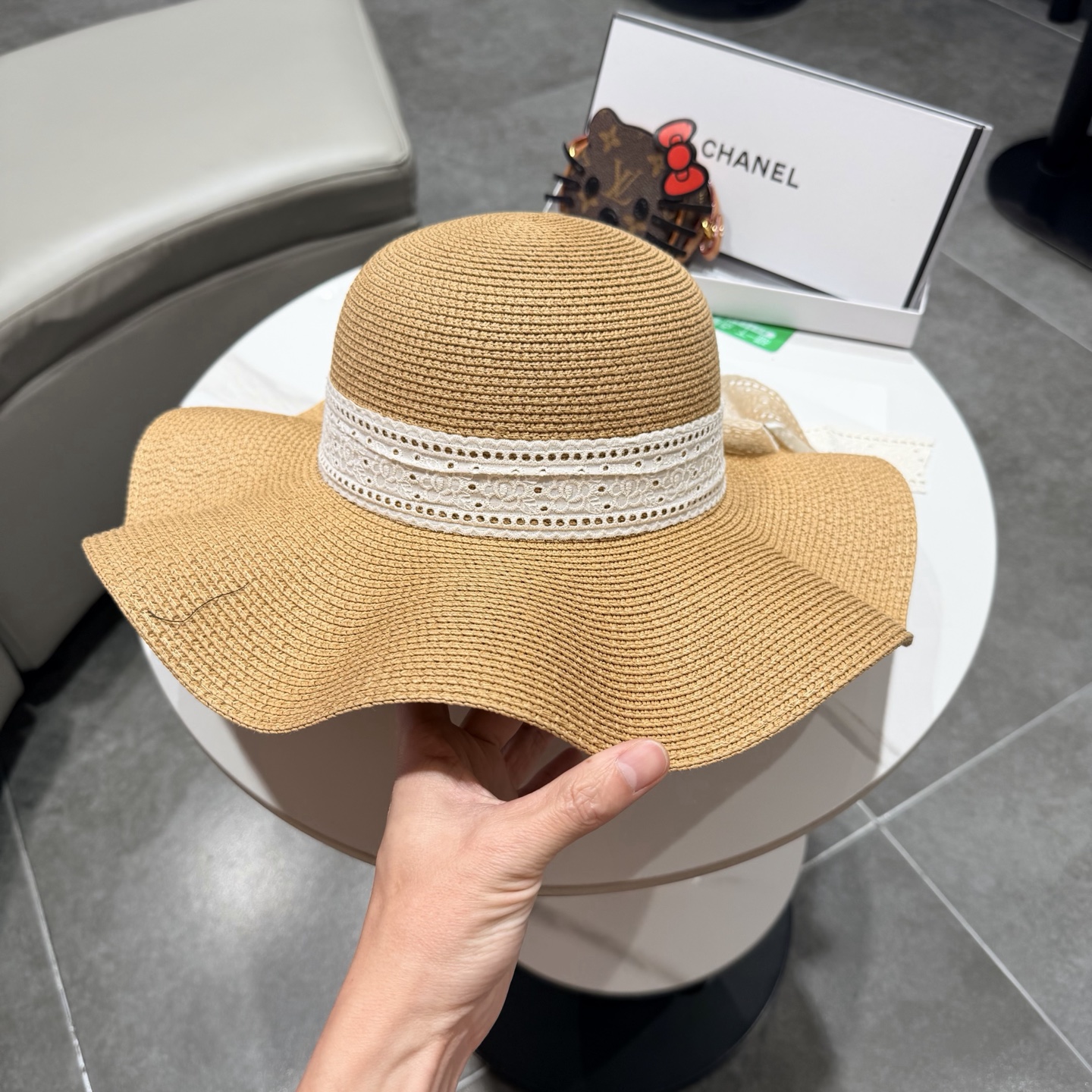 CHANEL香奈儿2026新款草帽 夏天海边首选～新款材质编织而成～质感满分💯