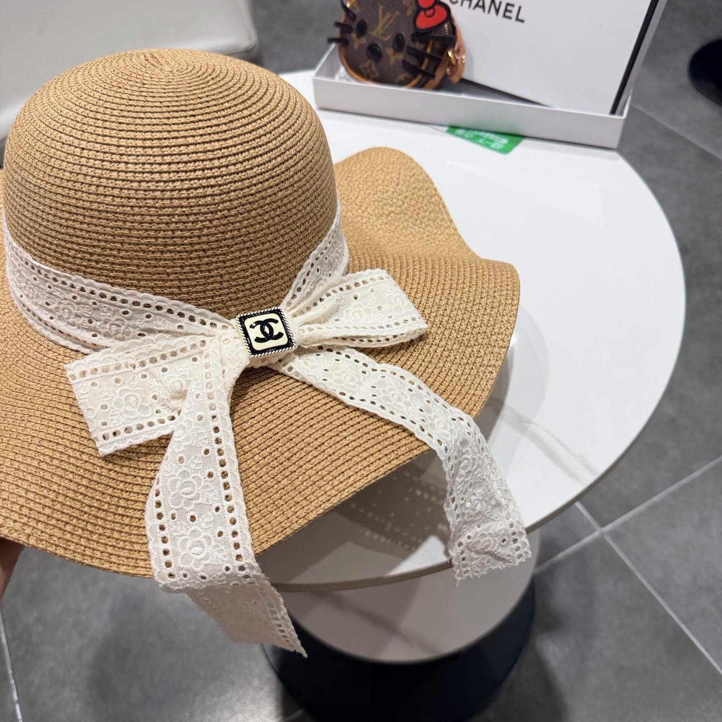 CHANEL香奈儿2026新款草帽 夏天海边首选～新款材质编织而成～质感满分💯