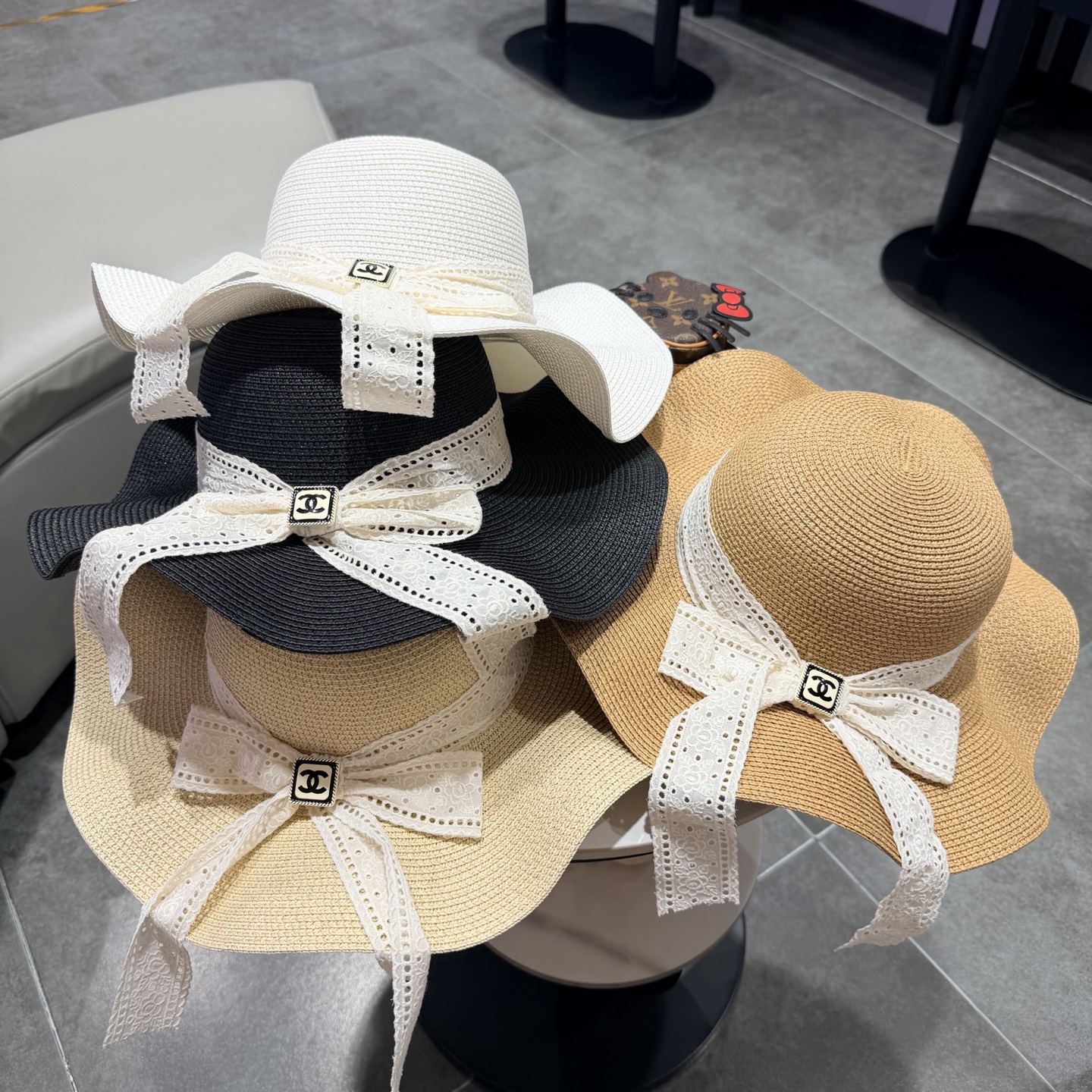 CHANEL香奈儿2026新款草帽 夏天海边首选～新款材质编织而成～质感满分💯
