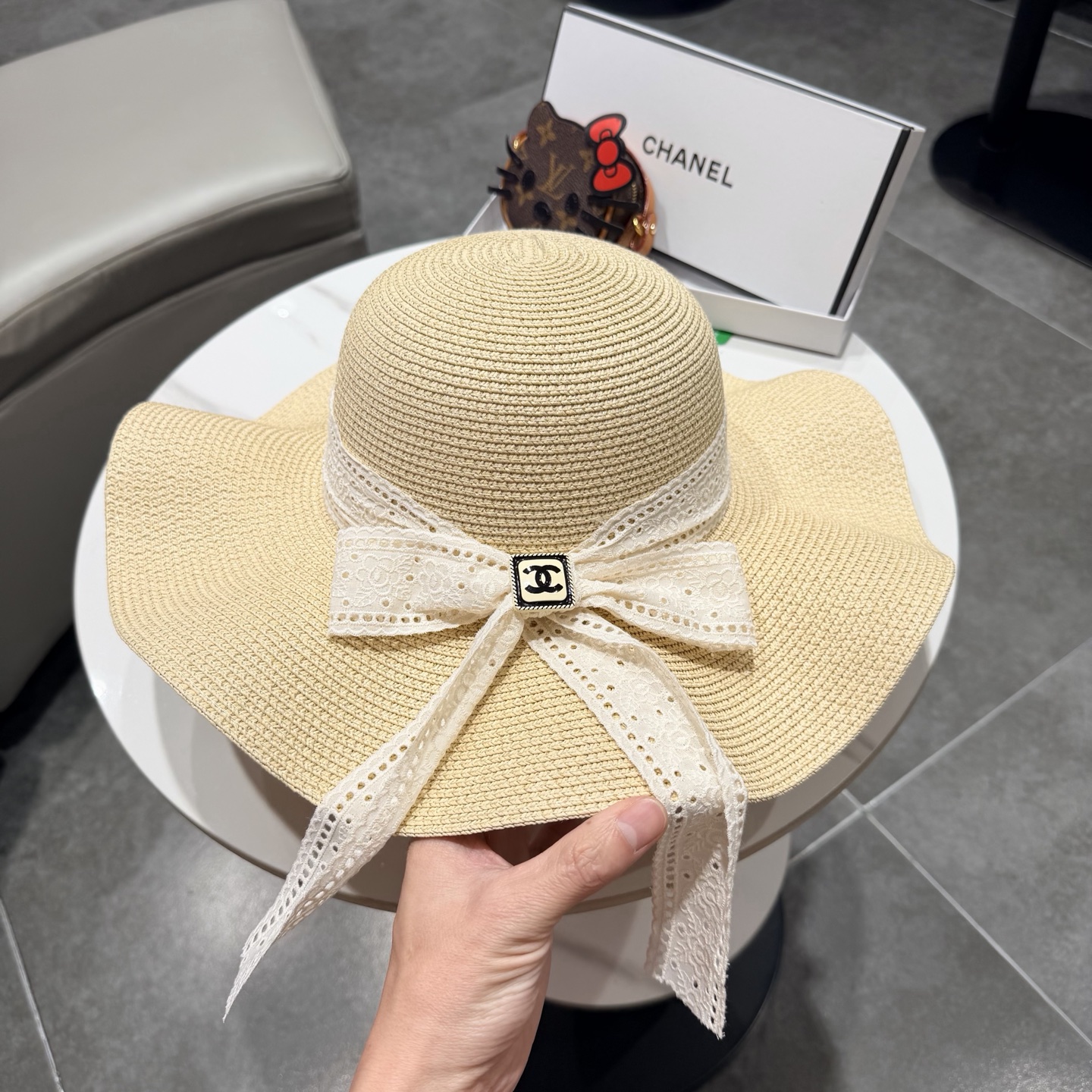 CHANEL香奈儿2026新款草帽 夏天海边首选～新款材质编织而成～质感满分💯