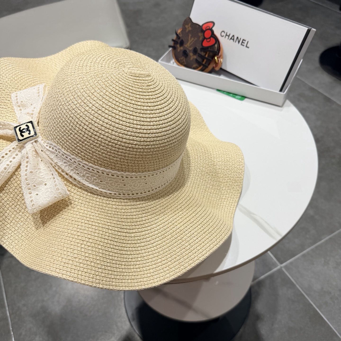 CHANEL香奈儿2026新款草帽 夏天海边首选～新款材质编织而成～质感满分💯