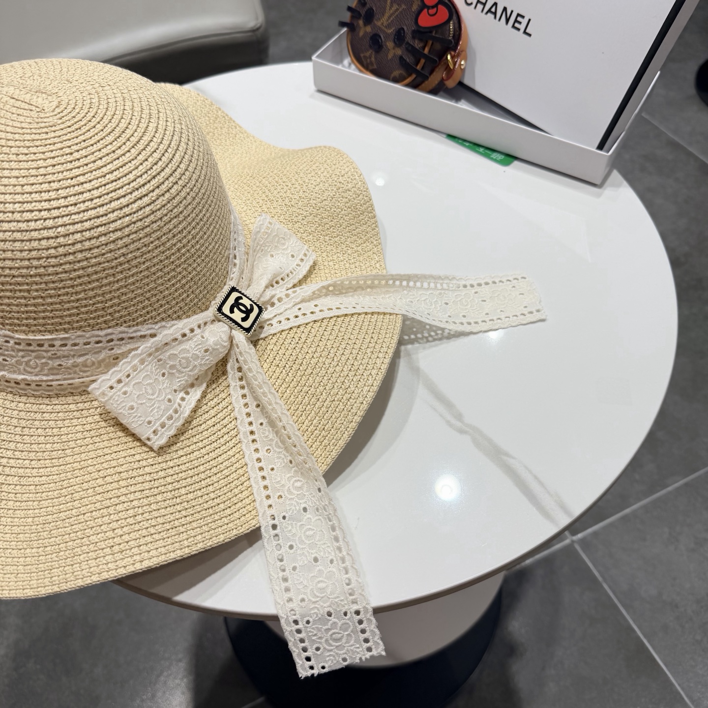 CHANEL香奈儿2026新款草帽 夏天海边首选～新款材质编织而成～质感满分💯