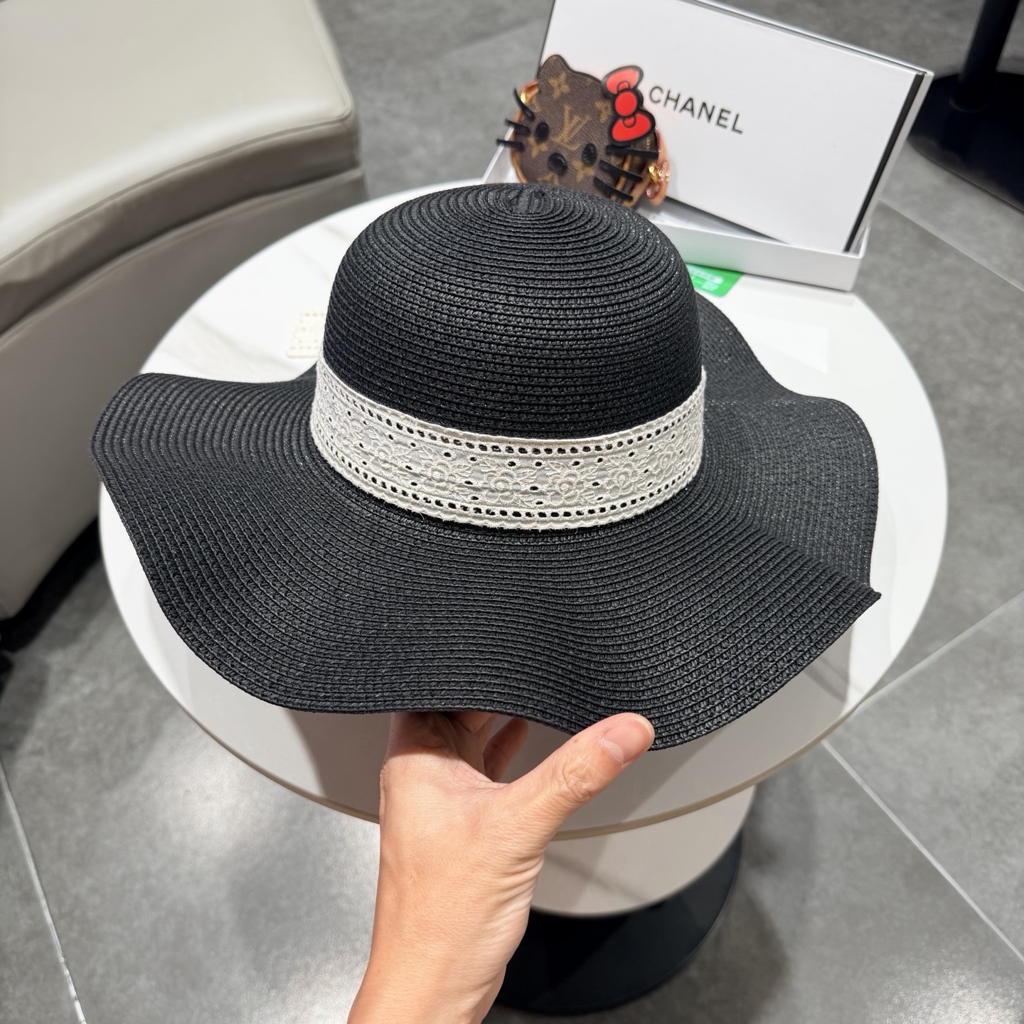 CHANEL香奈儿2026新款草帽 夏天海边首选～新款材质编织而成～质感满分💯
