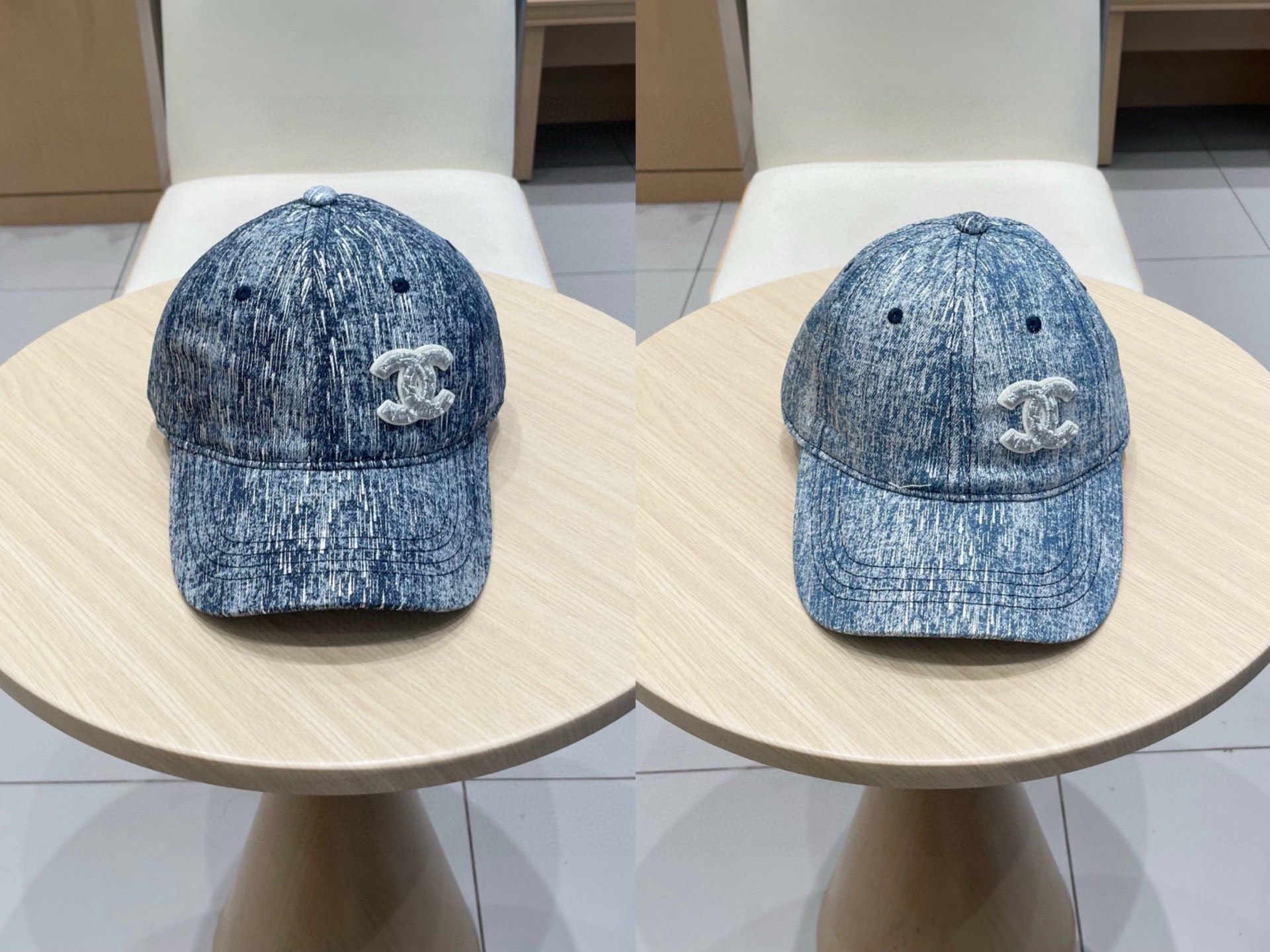 CHANEL香奈儿】新款简约刺绣logo棒球帽，新款出货，大牌款超好搭配，赶紧入手！