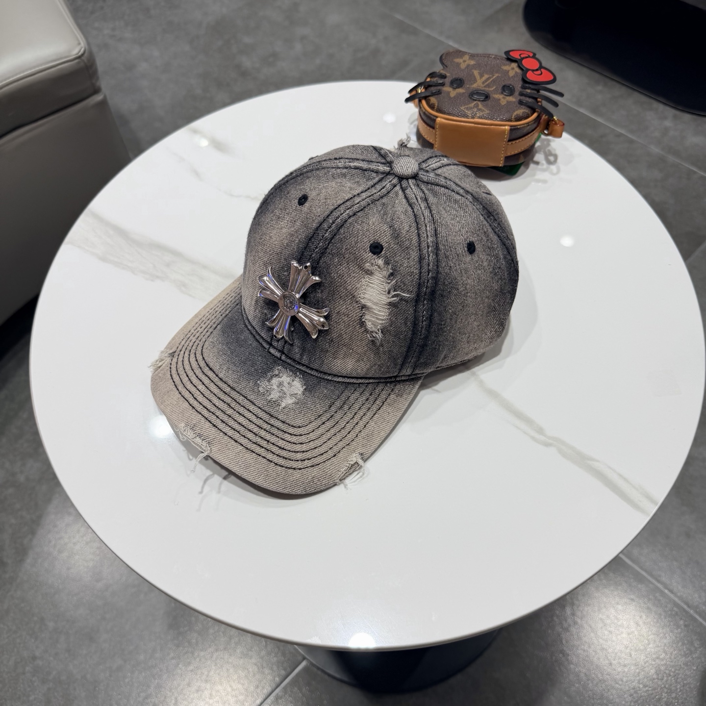 Chrome hearts 克罗心 新款十字架 高品质棒球帽，高端定制版！网红时尚博主同款！墙裂推荐！质