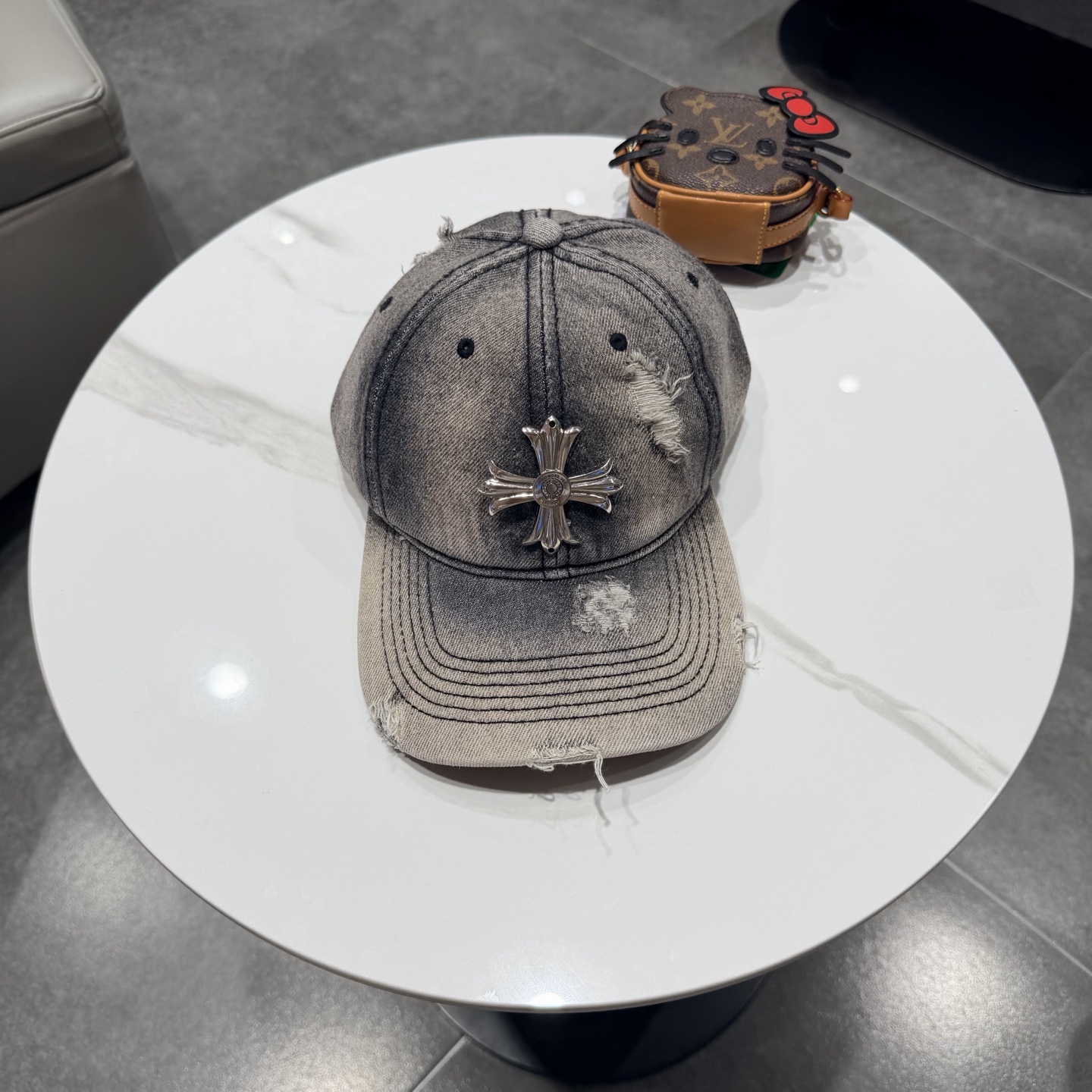 Chrome hearts 克罗心 新款十字架 高品质棒球帽，高端定制版！网红时尚博主同款！墙裂推荐！质