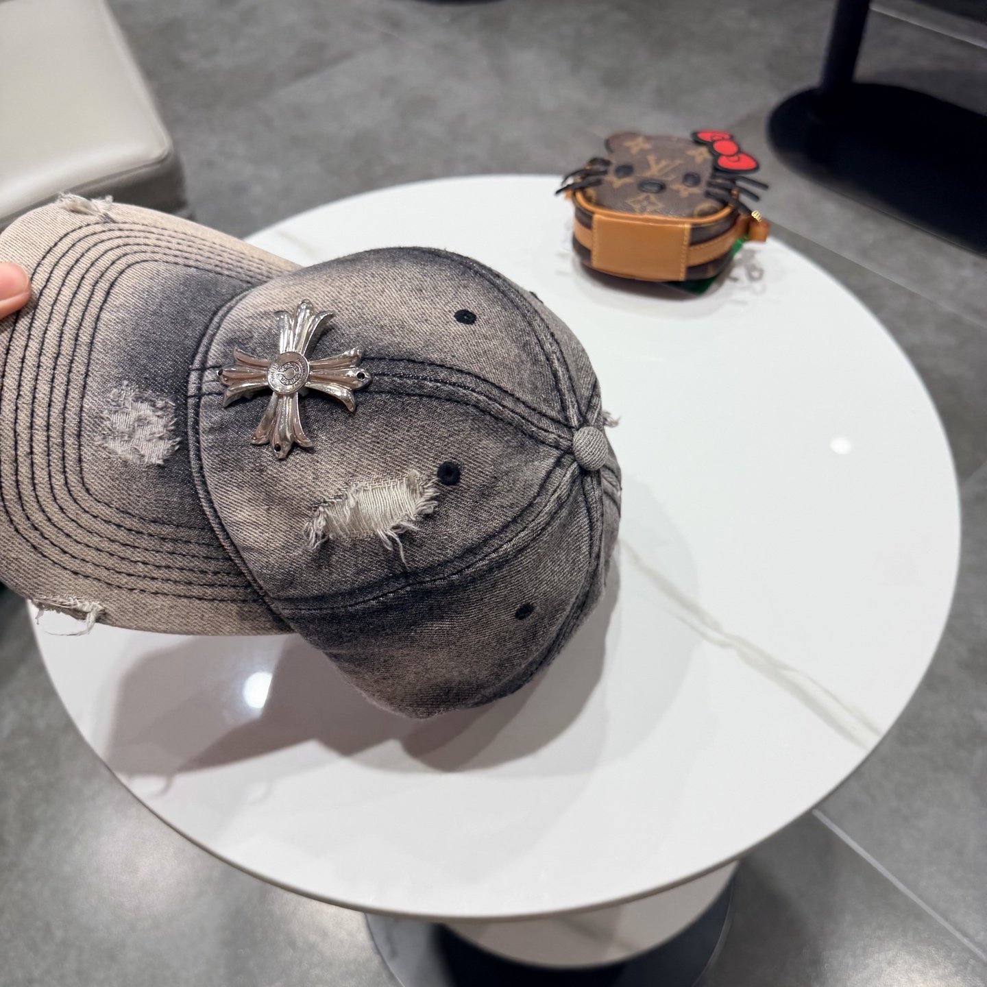 Chrome hearts 克罗心 新款十字架 高品质棒球帽，高端定制版！网红时尚博主同款！墙裂推荐！质