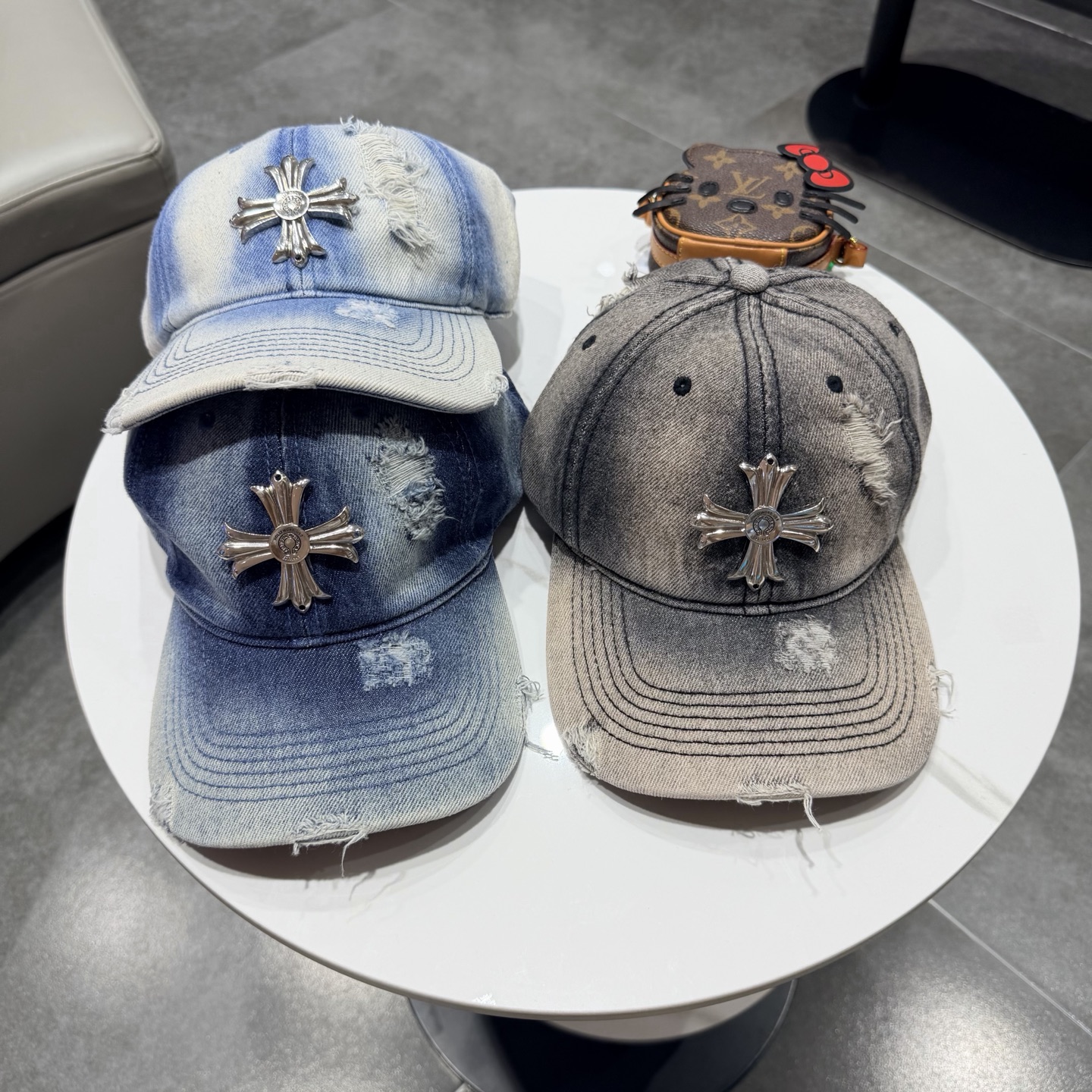Chrome hearts 克罗心 新款十字架 高品质棒球帽，高端定制版！网红时尚博主同款！墙裂推荐！质