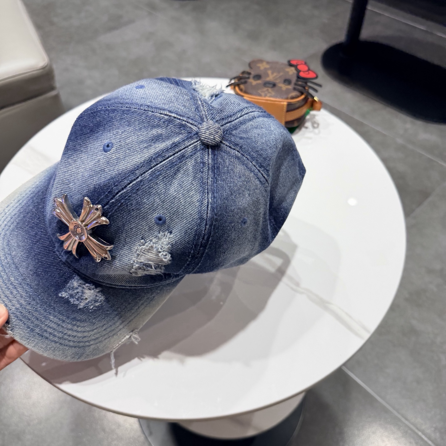 Chrome hearts 克罗心 新款十字架 高品质棒球帽，高端定制版！网红时尚博主同款！墙裂推荐！质