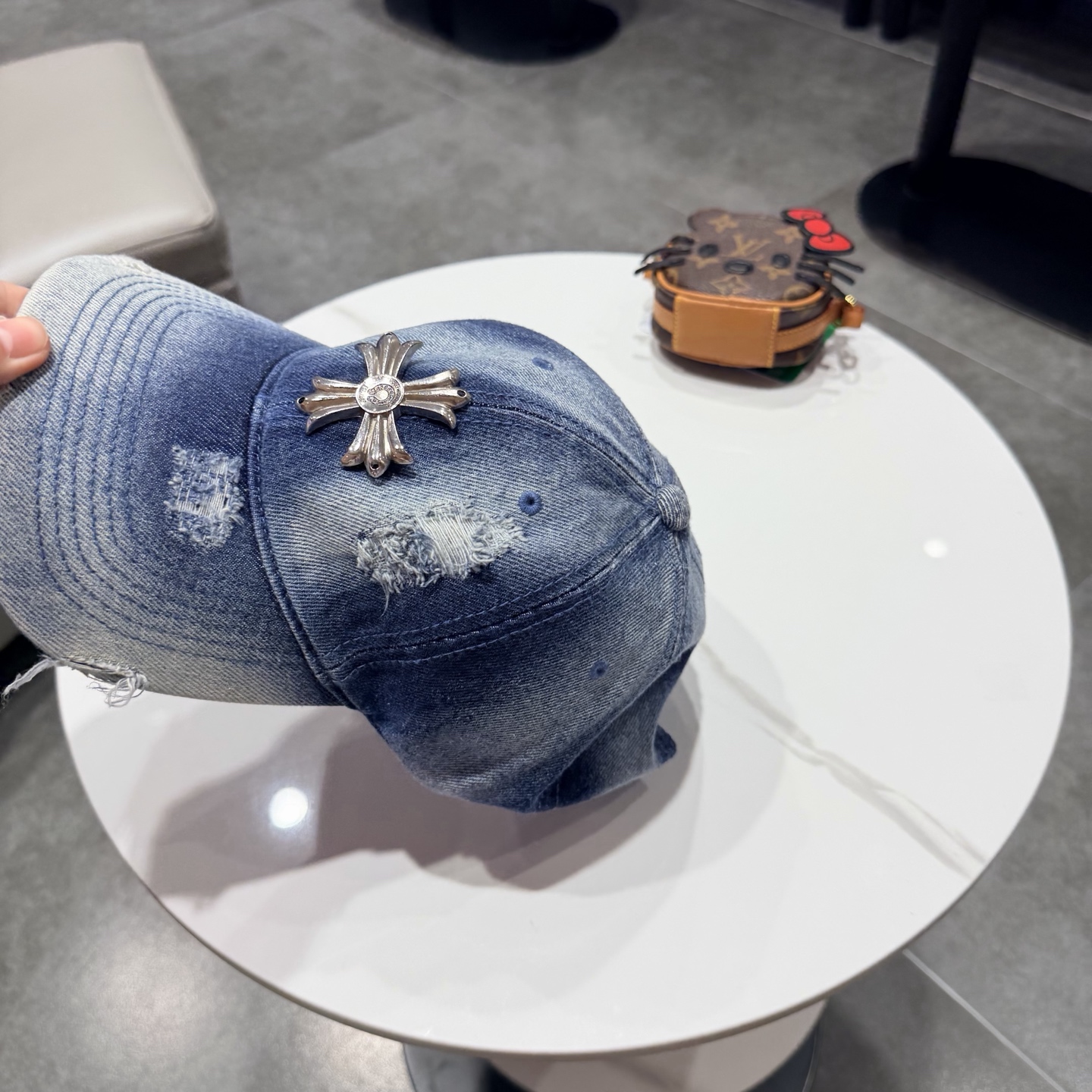 Chrome hearts 克罗心 新款十字架 高品质棒球帽，高端定制版！网红时尚博主同款！墙裂推荐！质