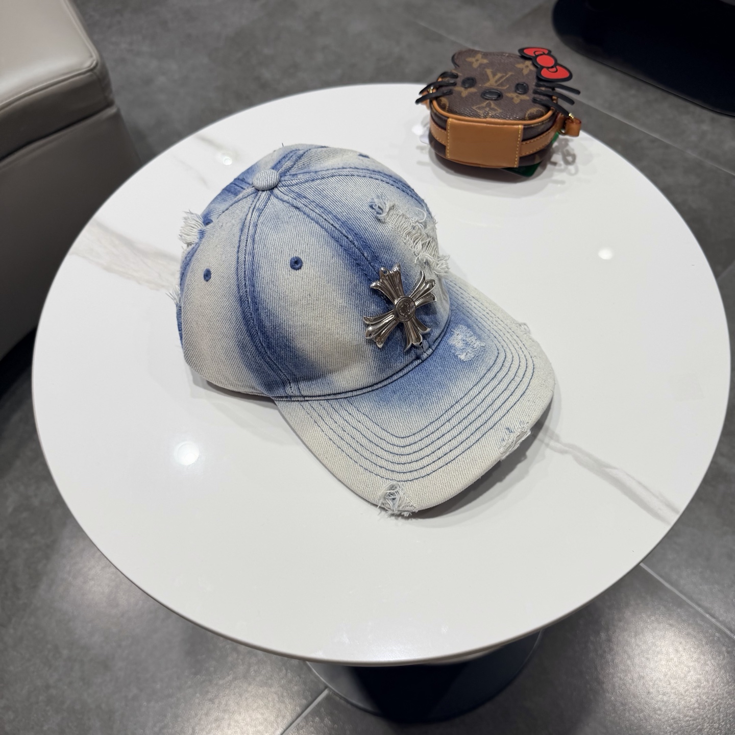 Chrome hearts 克罗心 新款十字架 高品质棒球帽，高端定制版！网红时尚博主同款！墙裂推荐！质