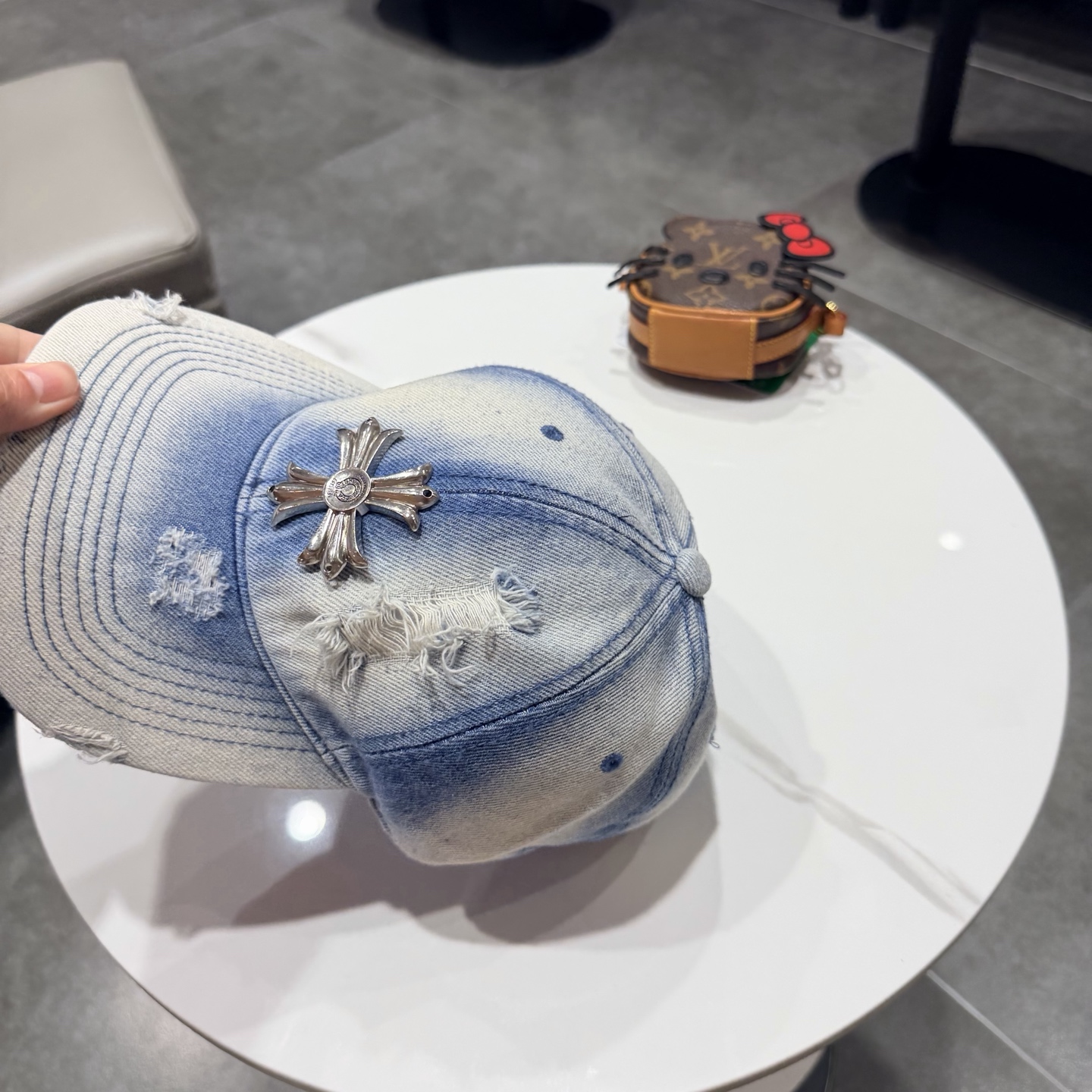 Chrome hearts 克罗心 新款十字架 高品质棒球帽，高端定制版！网红时尚博主同款！墙裂推荐！质