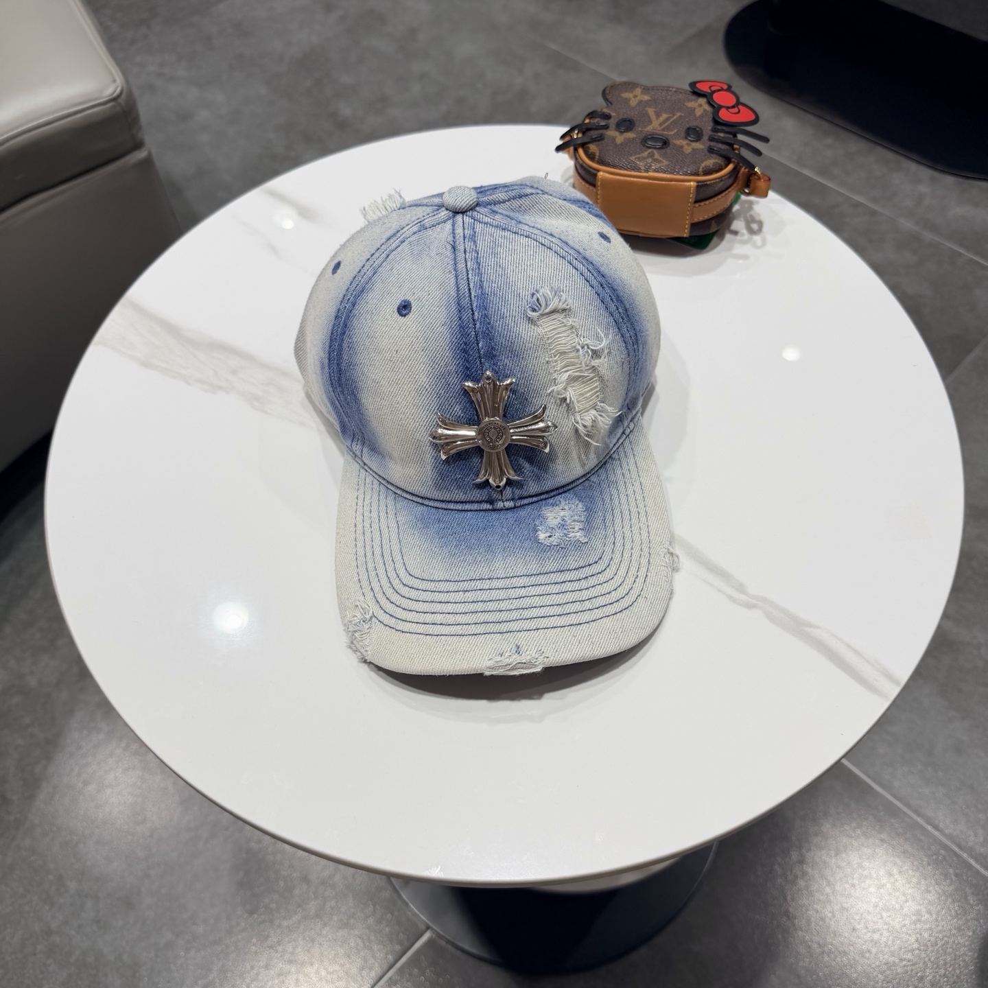 Chrome hearts 克罗心 新款十字架 高品质棒球帽，高端定制版！网红时尚博主同款！墙裂推荐！质