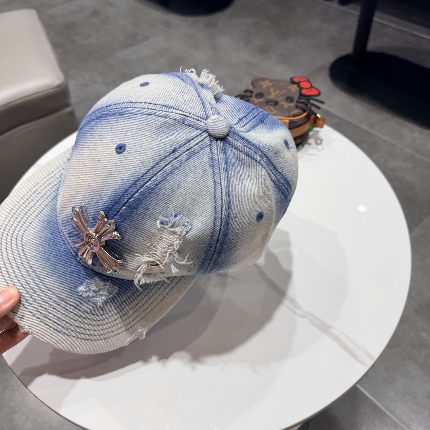 Chrome hearts 克罗心 新款十字架 高品质棒球帽，高端定制版！网红时尚博主同款！墙裂推荐！质