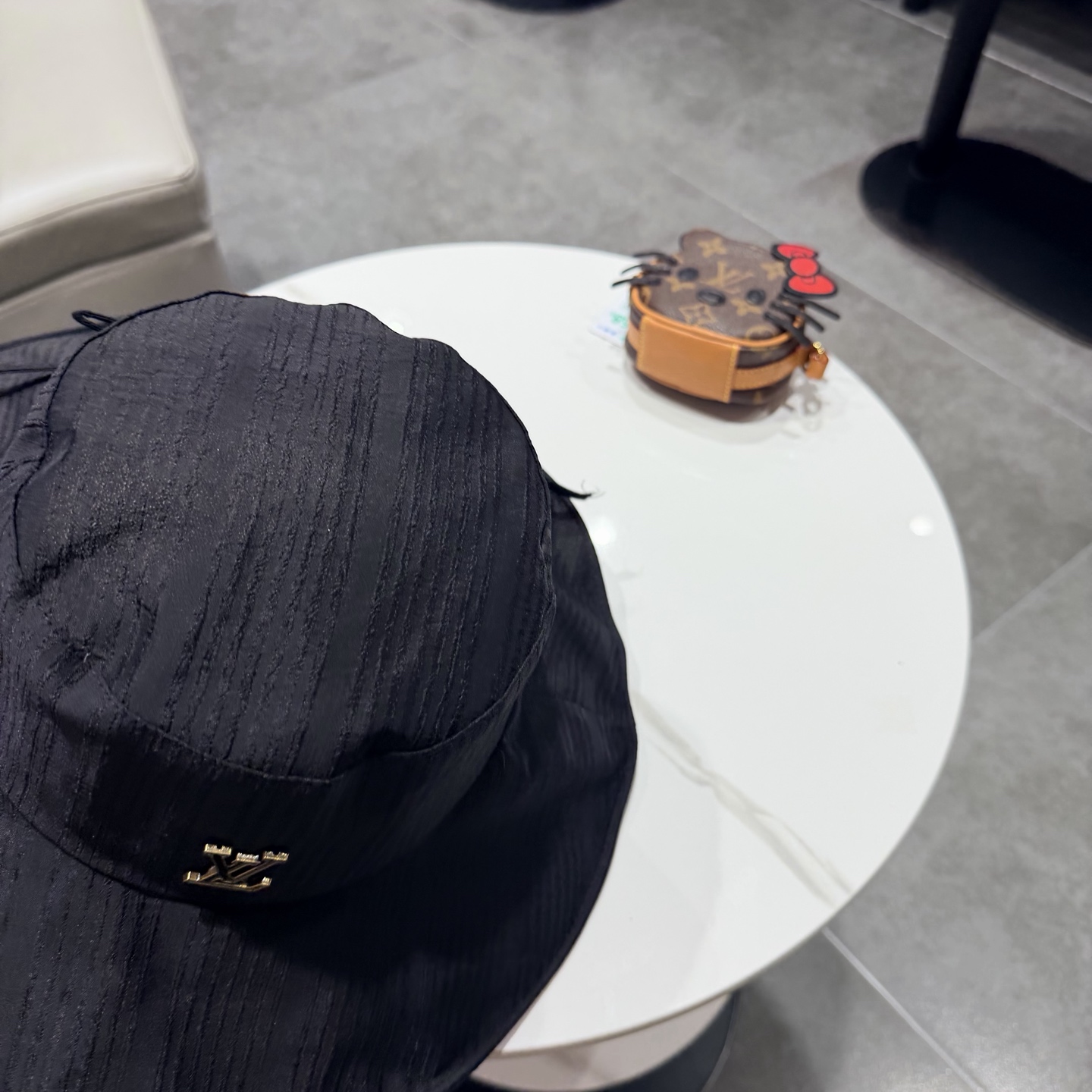 LV路易威登优雅赫本风女士遮阳盆帽大檐边可折叠韩黛俪春秋夏防晒渔夫太阳帽