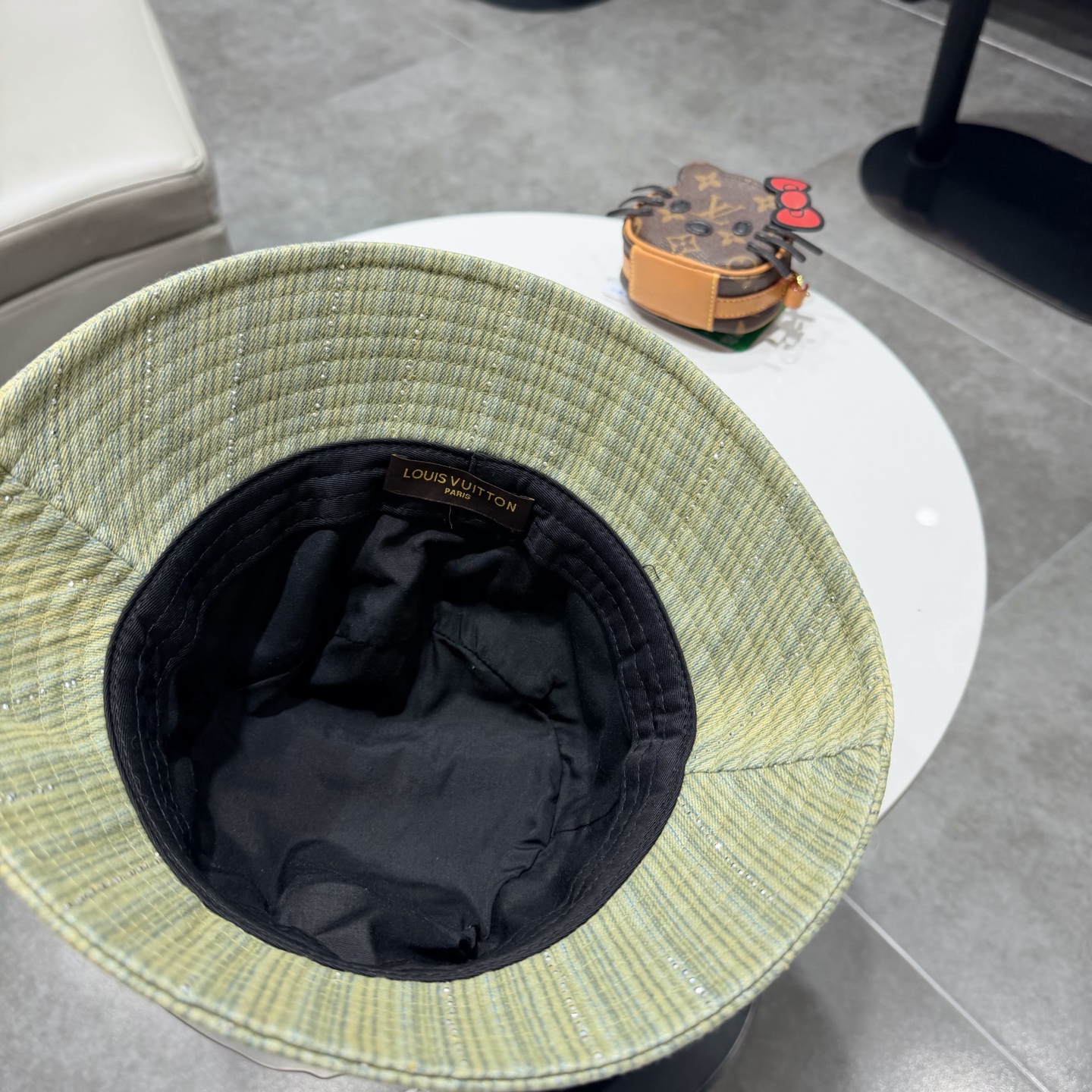 LV路易威登牛仔渔夫帽，头围57cm
