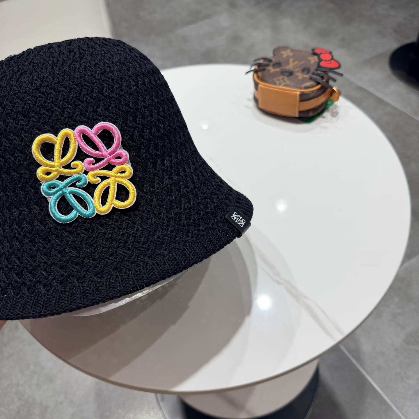 罗意威春夏新品爆款针织渔夫帽‼️‼️高版本定制百搭时尚‼️‼️‼️