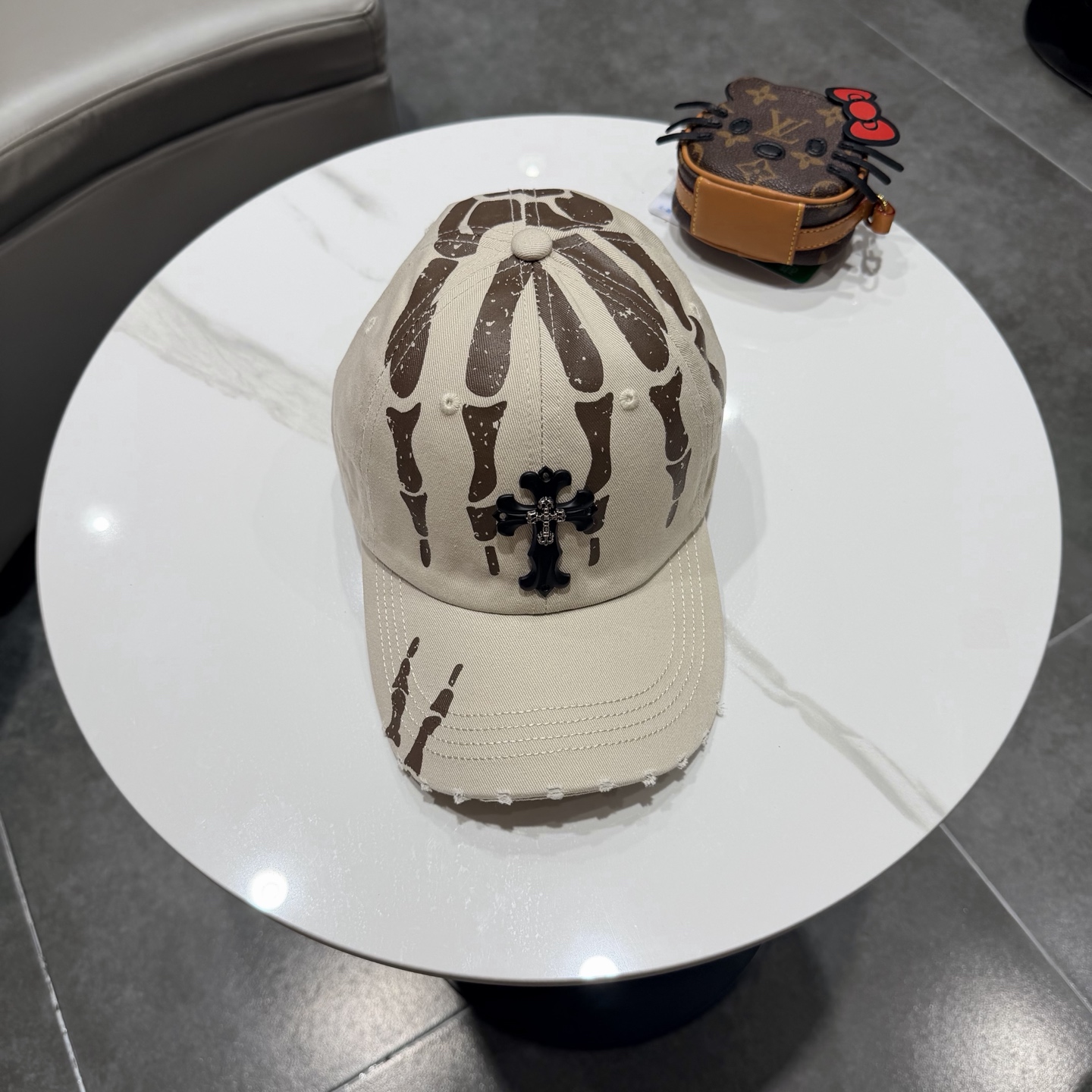 Chrome hearts 克罗心 新款十字架 高品质棒球帽，高端定制版！网红时尚博主同款！墙裂推荐！质