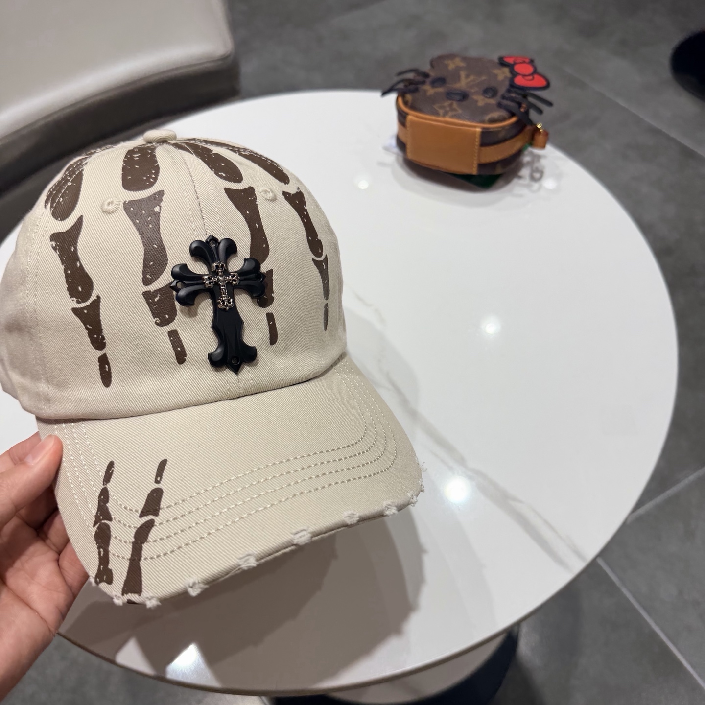 Chrome hearts 克罗心 新款十字架 高品质棒球帽，高端定制版！网红时尚博主同款！墙裂推荐！质