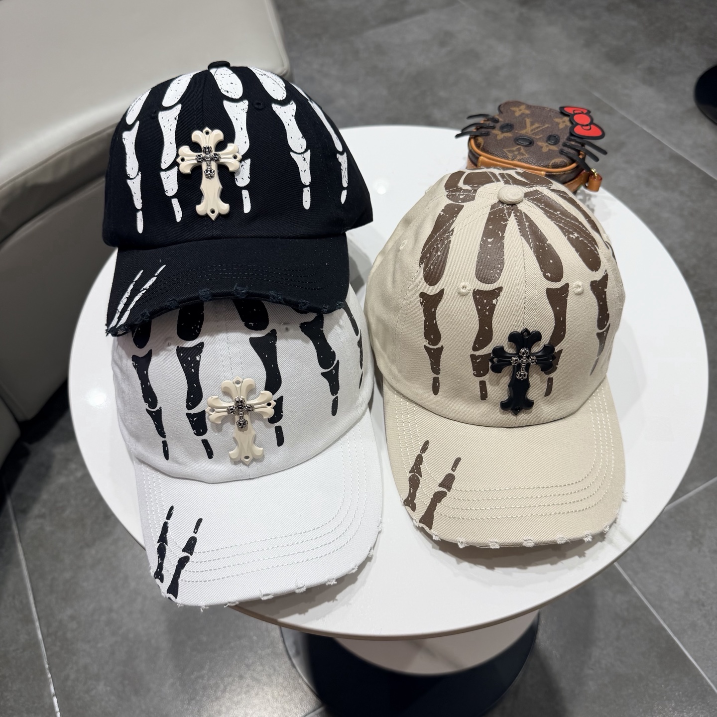 Chrome hearts 克罗心 新款十字架 高品质棒球帽，高端定制版！网红时尚博主同款！墙裂推荐！质