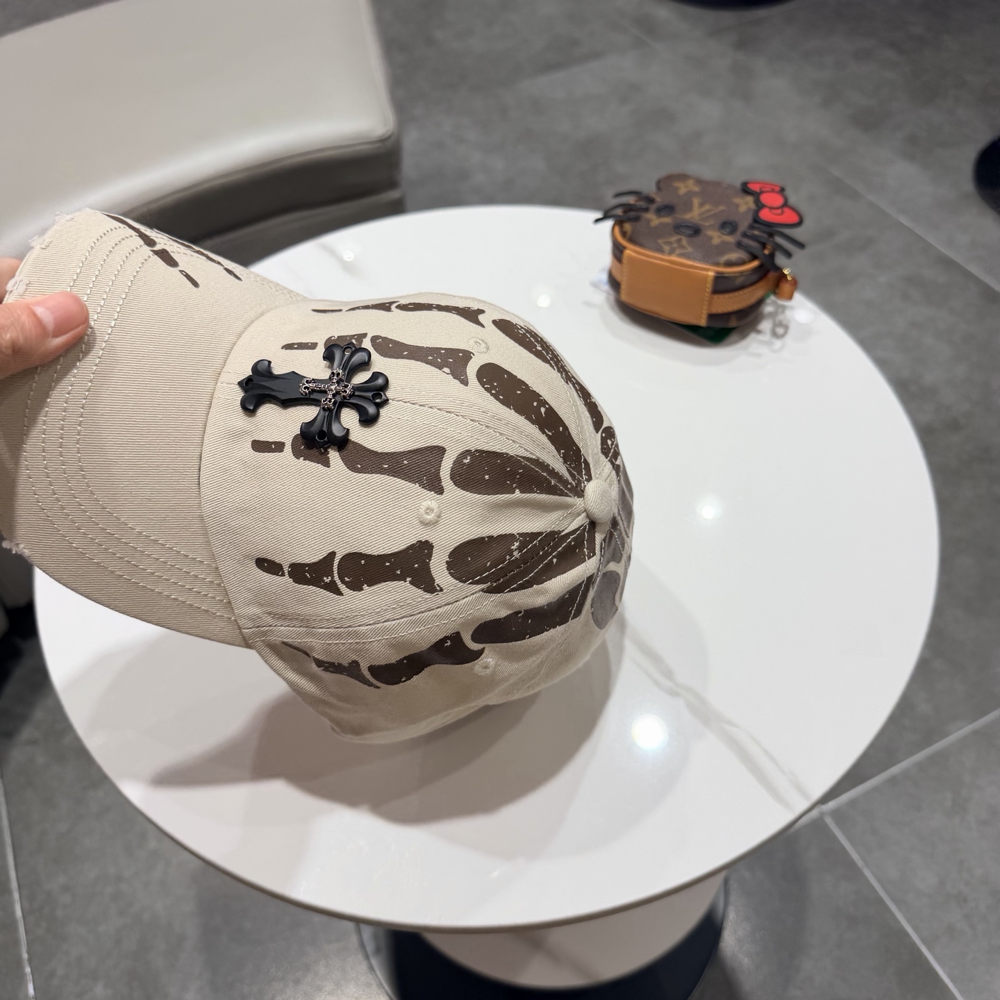 Chrome hearts 克罗心 新款十字架 高品质棒球帽，高端定制版！网红时尚博主同款！墙裂推荐！质