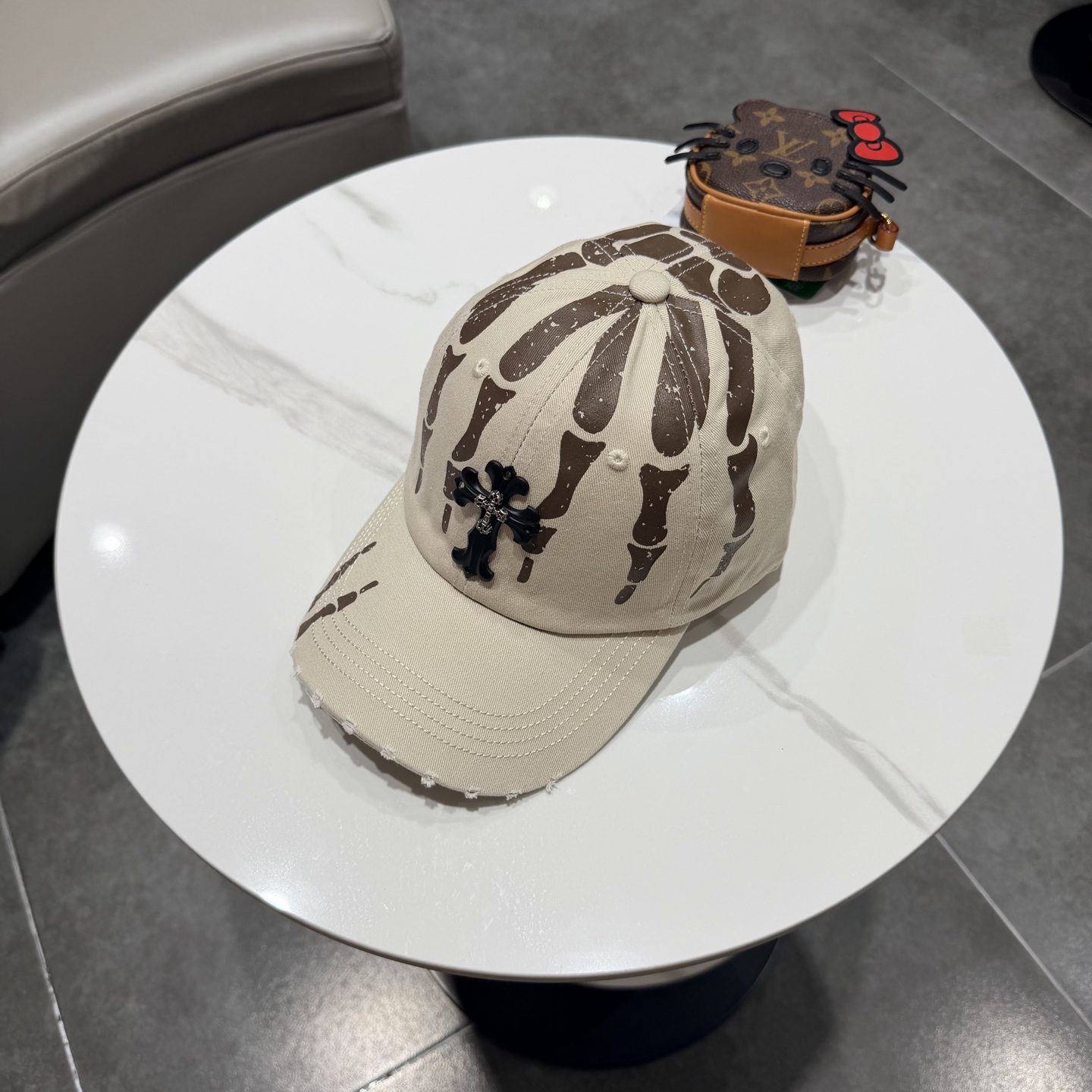 Chrome hearts 克罗心 新款十字架 高品质棒球帽，高端定制版！网红时尚博主同款！墙裂推荐！质